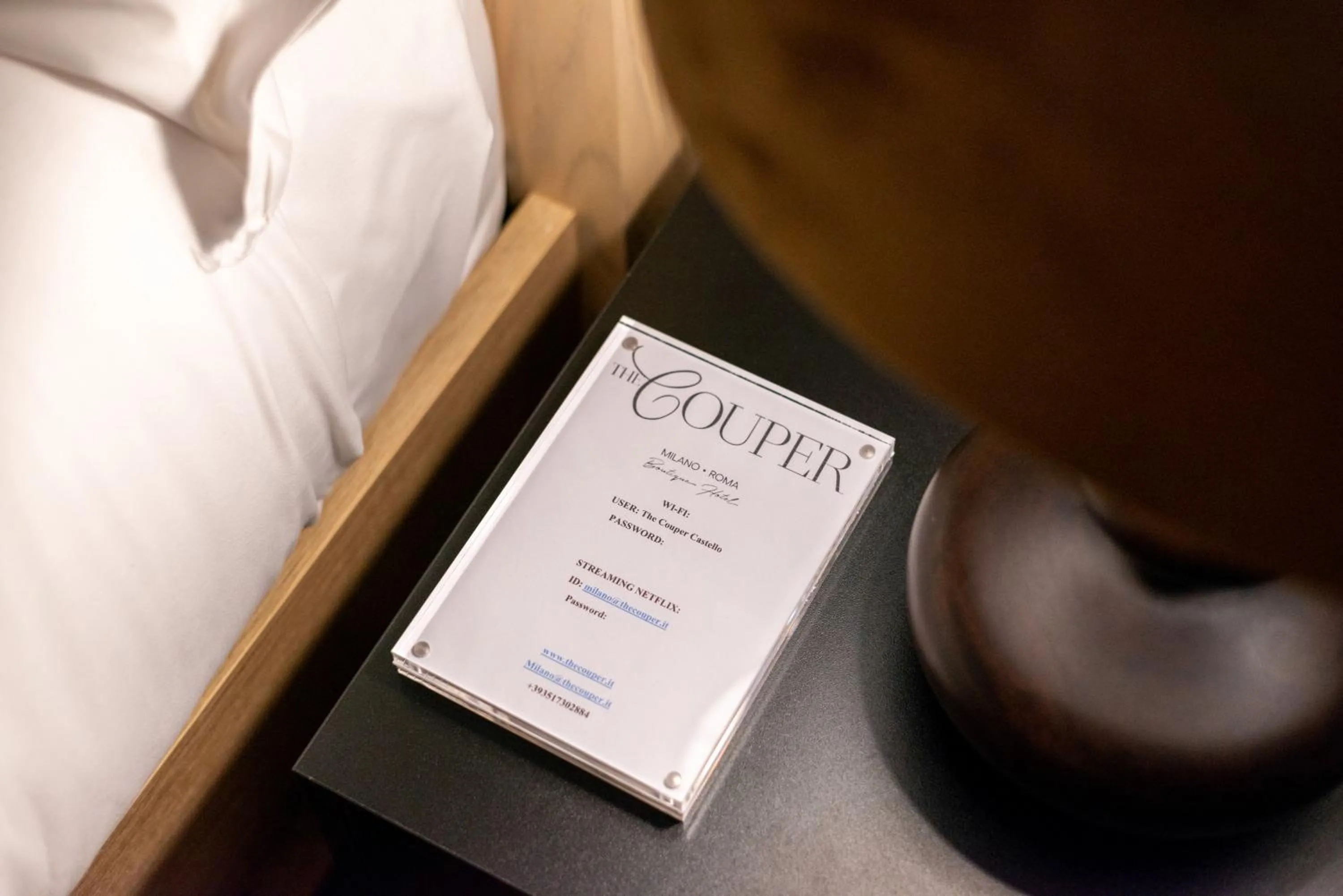 Text overlay in The Couper Castello