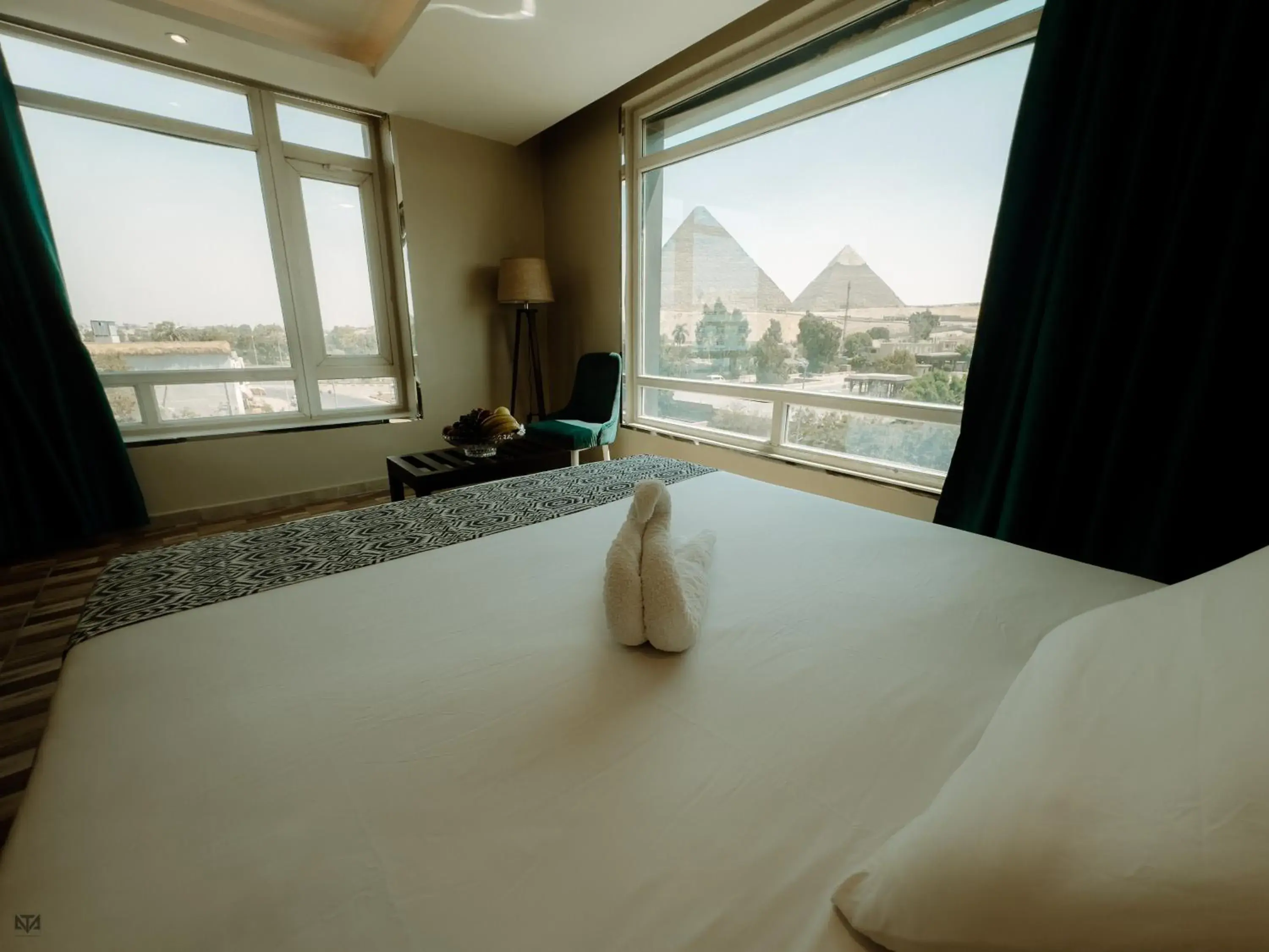 King Room in Turquoise Pyramids & Grand Egyptian museum view Hotel King Room in Turquoise Pyramids & Grand Egyptian museum view Hotel