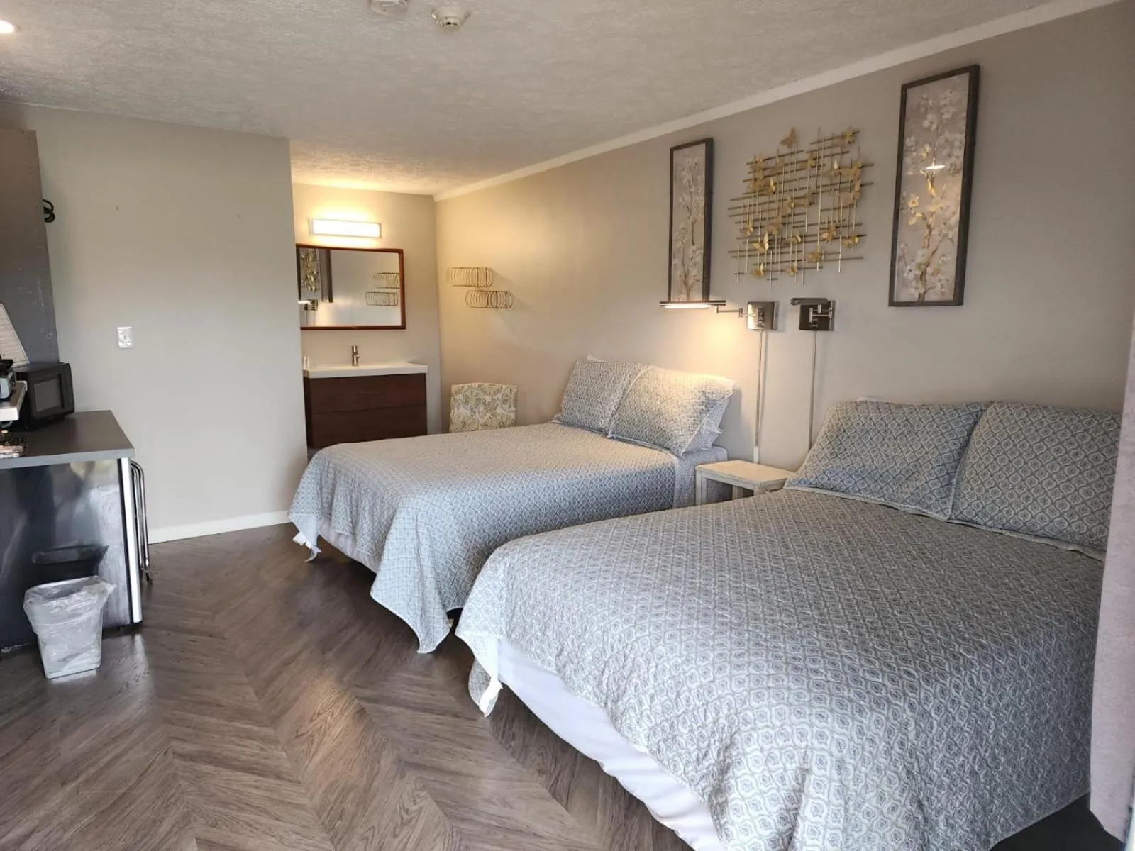 Bed in Hotel Lake Anna