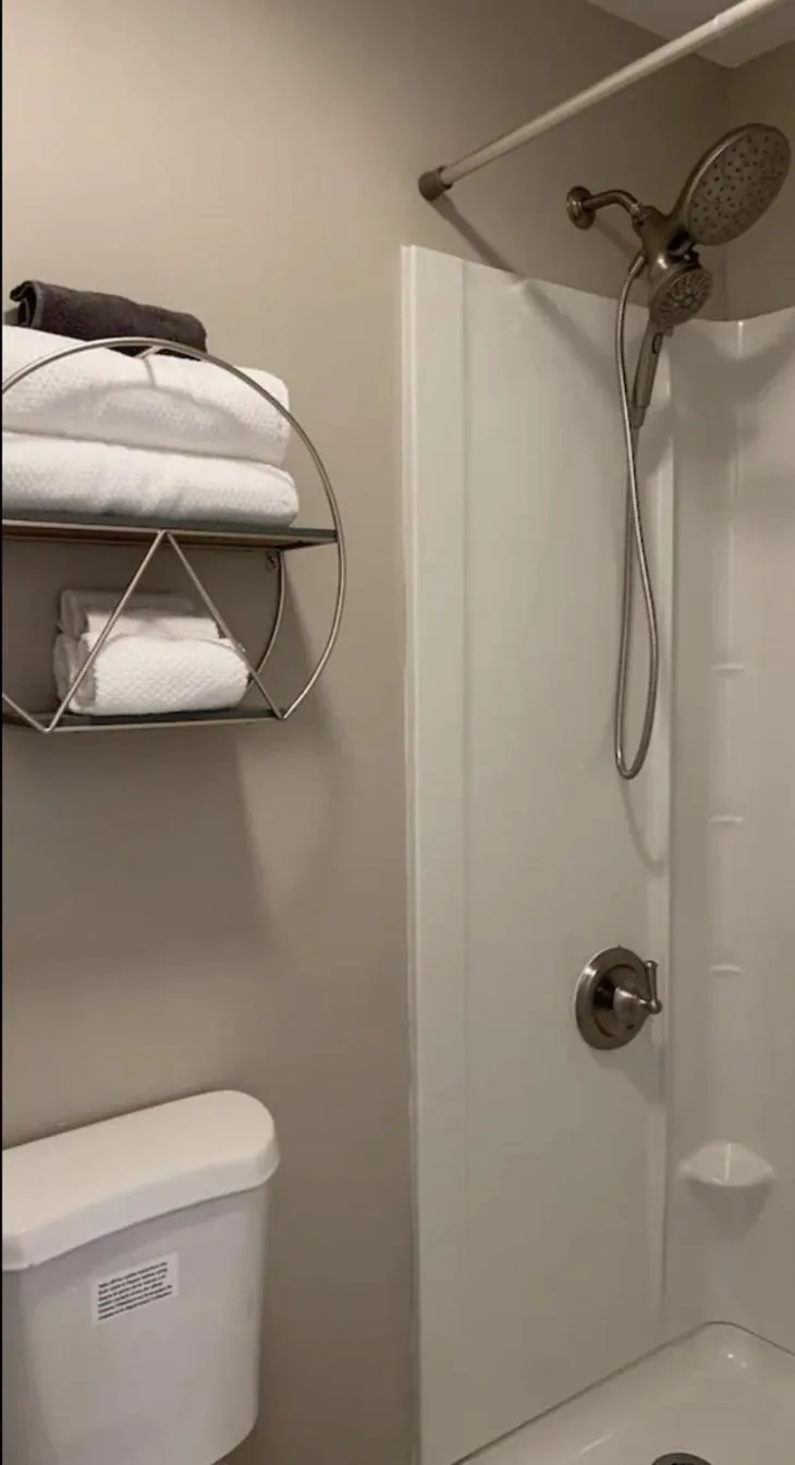 Toilet in Hotel Lake Anna