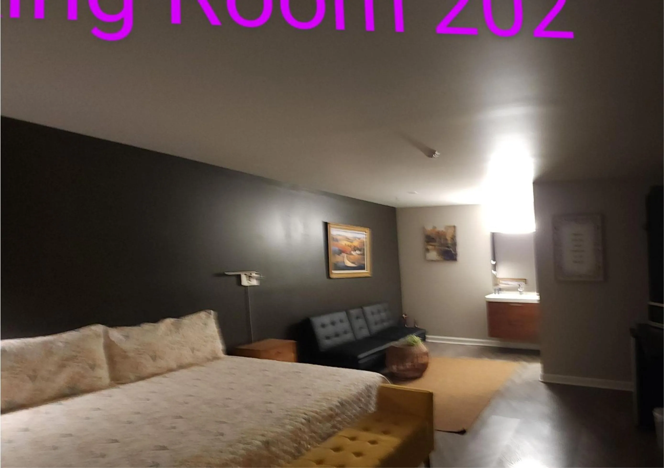 Bed in Hotel Lake Anna