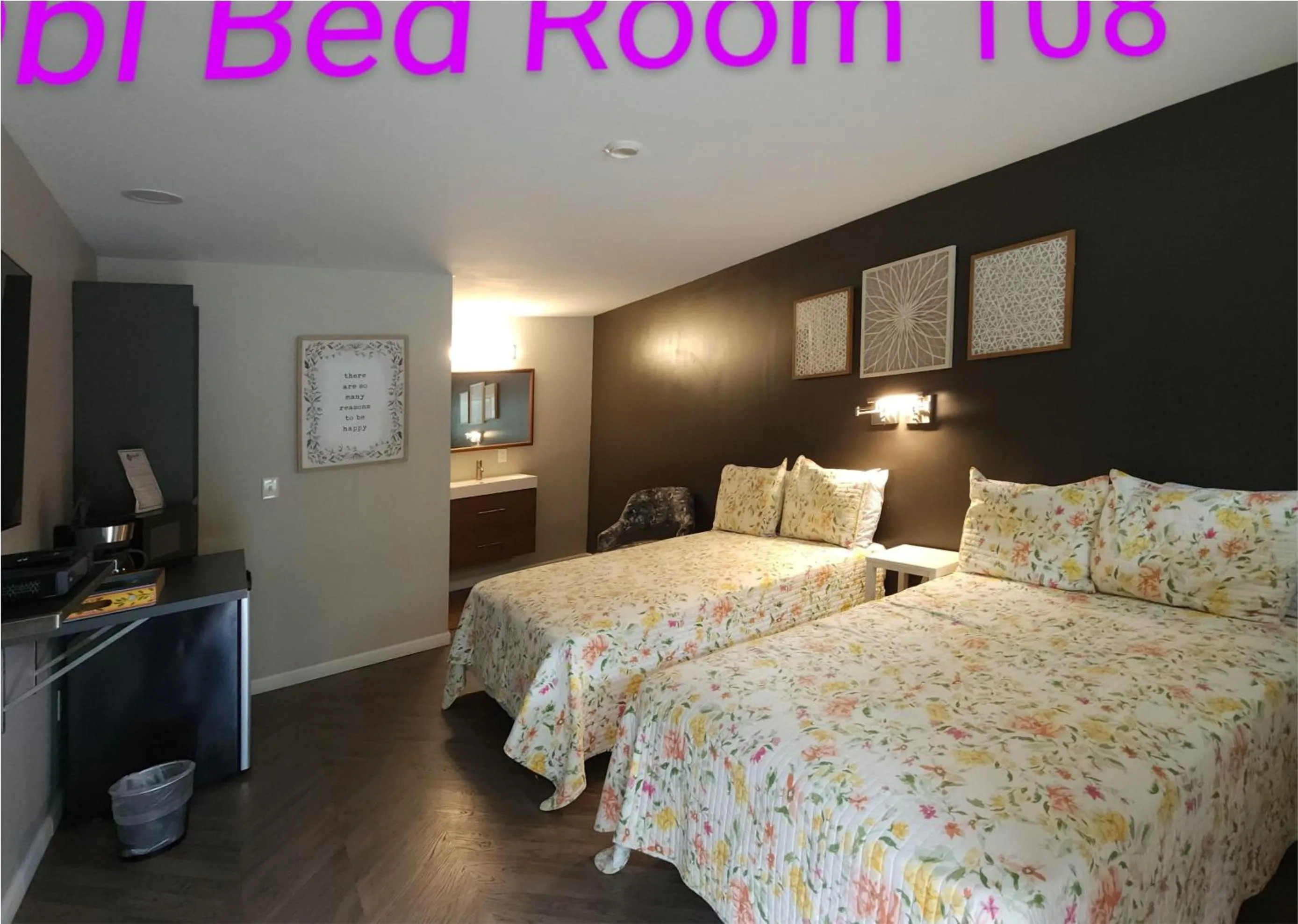 Bed in Hotel Lake Anna