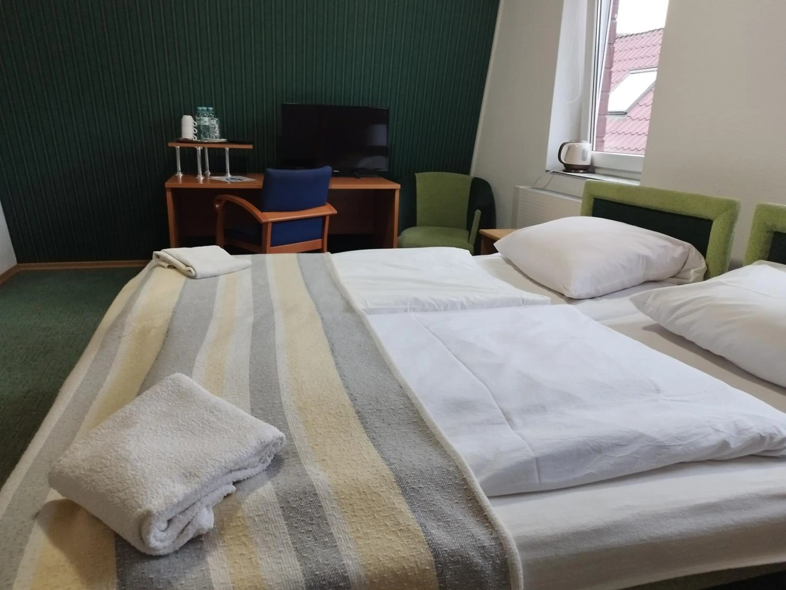 Bed in Hotel Zdrojewo