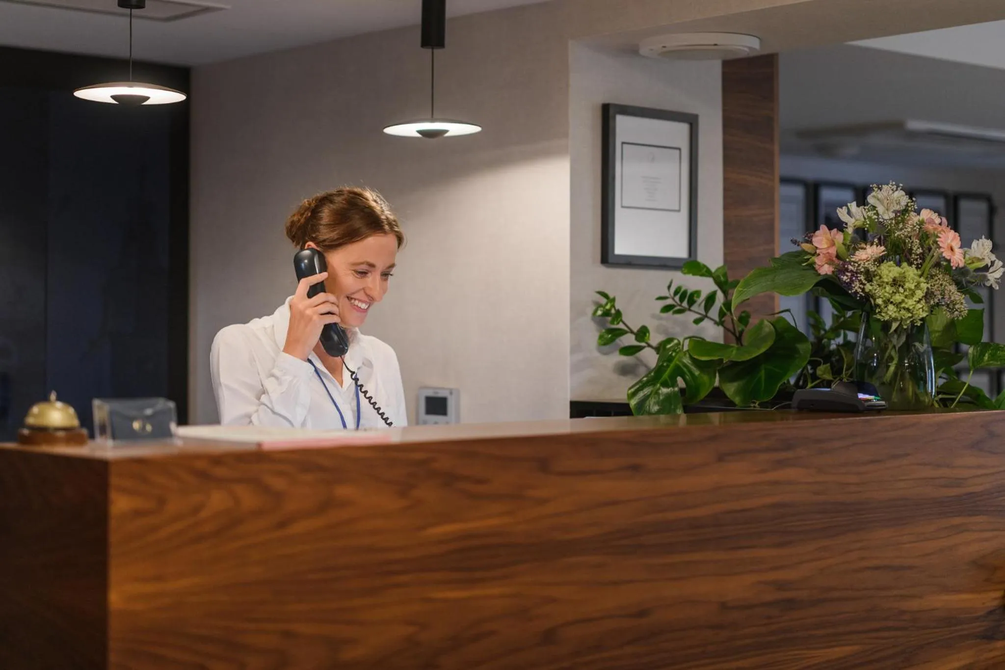 Lobby or reception in Hotel Logos Kraków