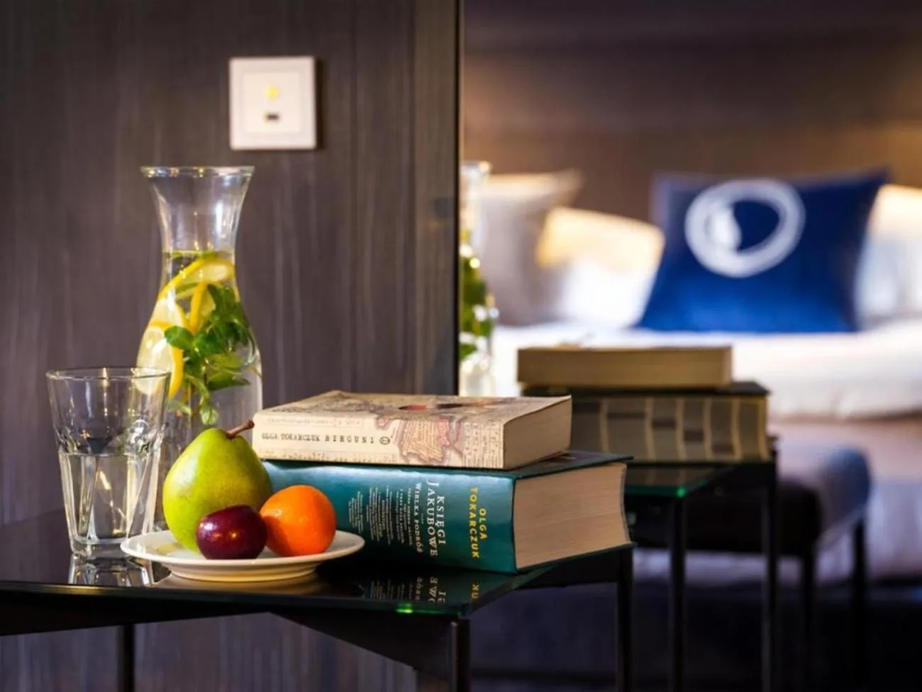 Decorative detail, Bed in Hotel Logos Kraków