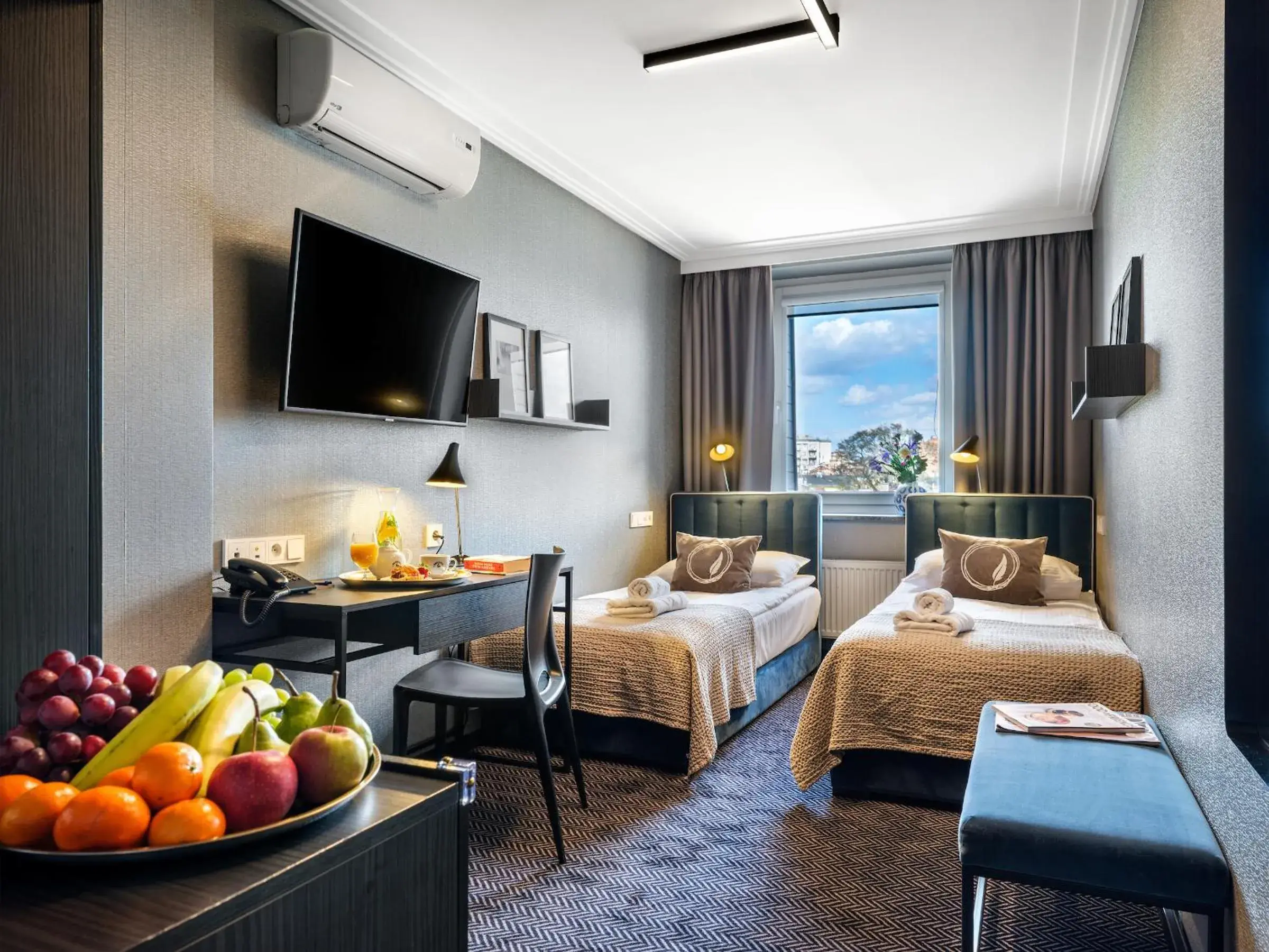 Standard Twin Room in Hotel Logos Kraków Standard Twin Room in Hotel Logos Kraków