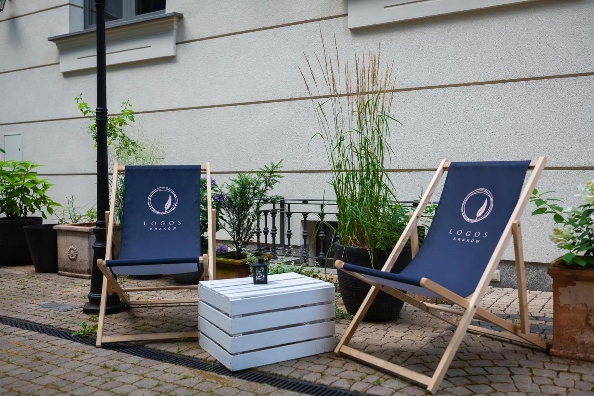 Patio in Hotel Logos Kraków