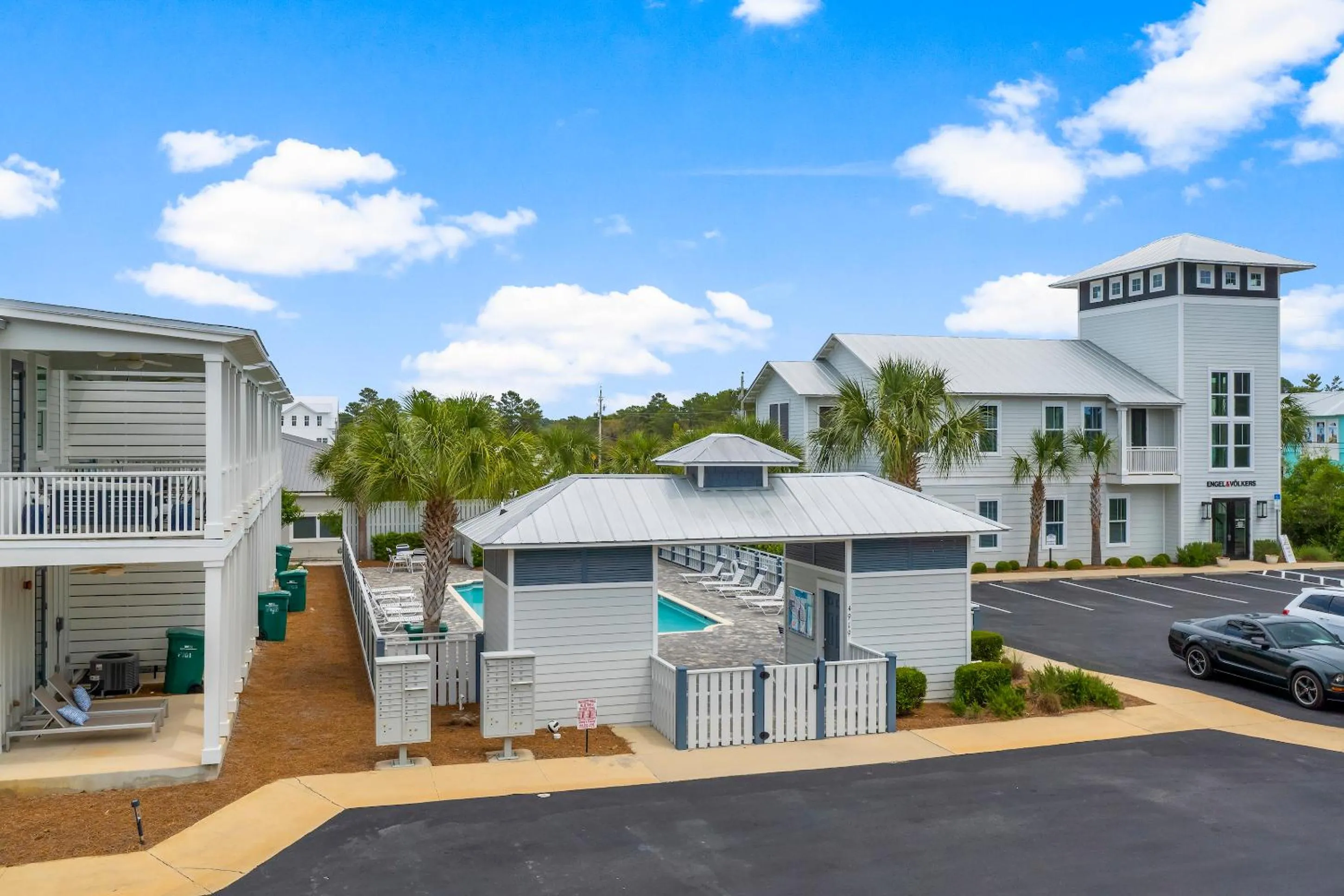 Property building in 30A Townhomes at Seagrove by Panhandle Getaways