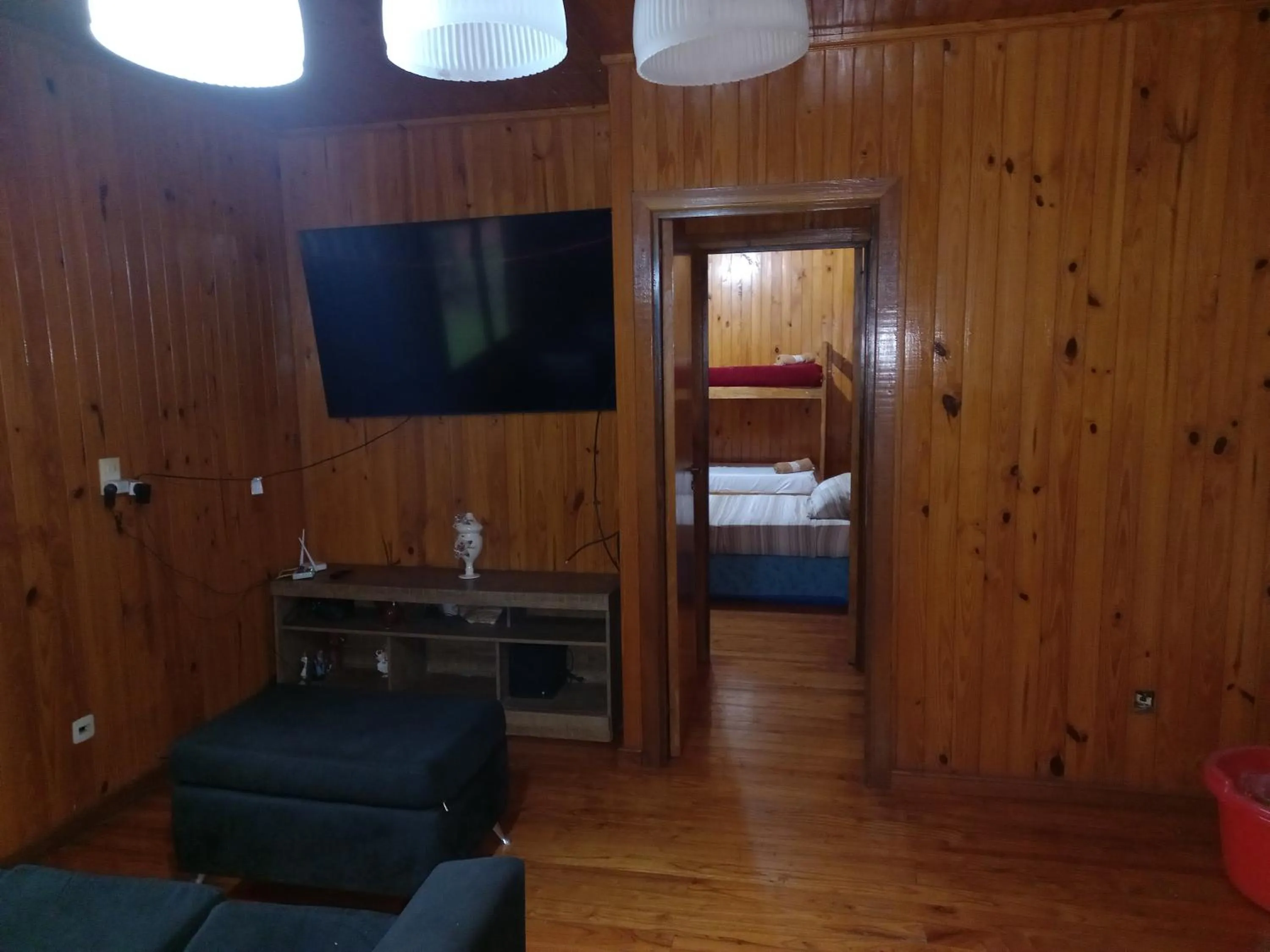 Bed in Cabañas Raíces Pampeanas