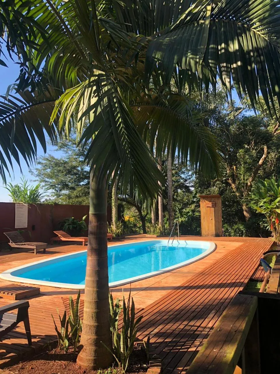 Swimming pool in Cabañas Raíces Pampeanas