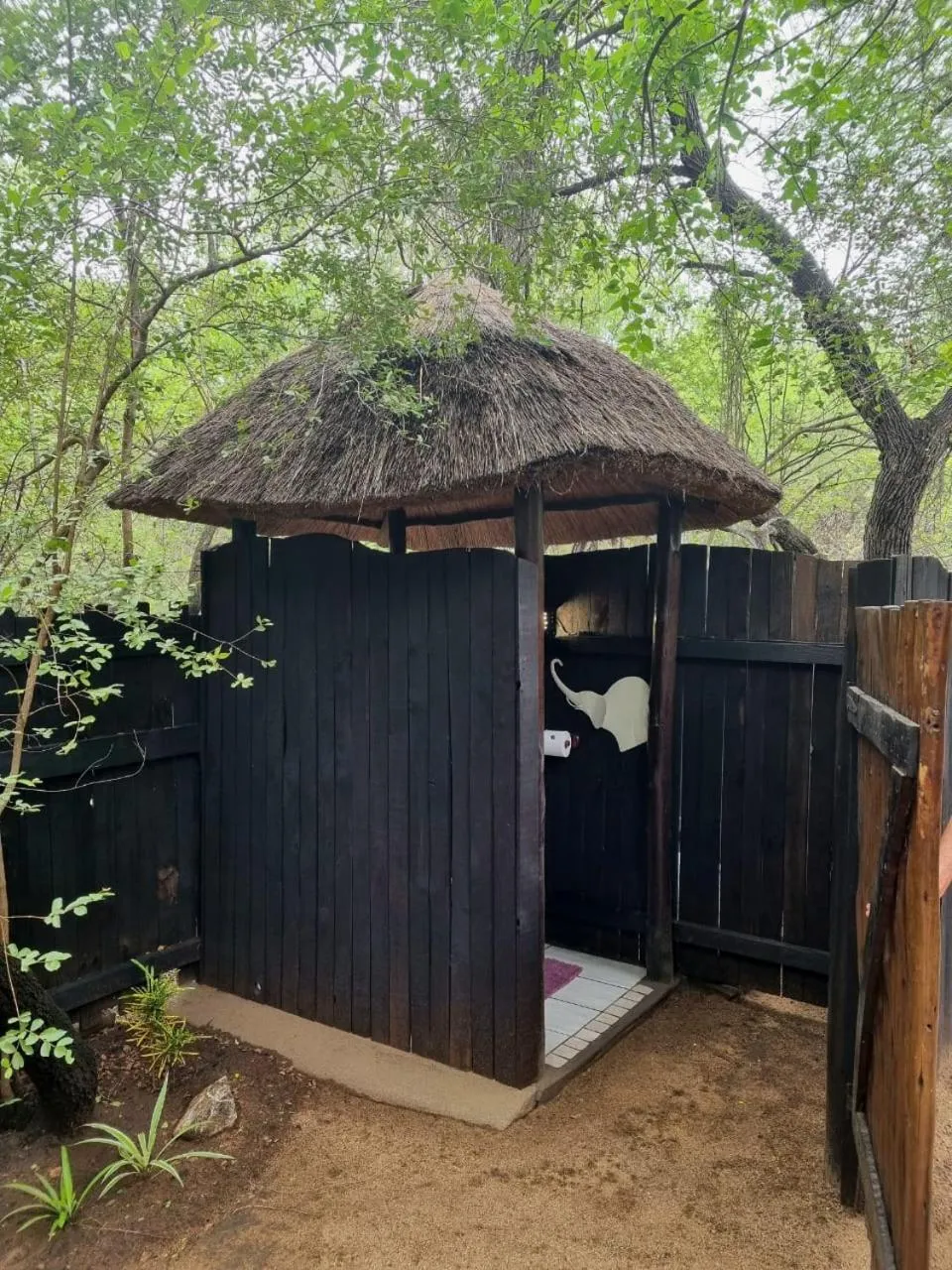 Bathroom in Off Beat Safaris Bush Lodge