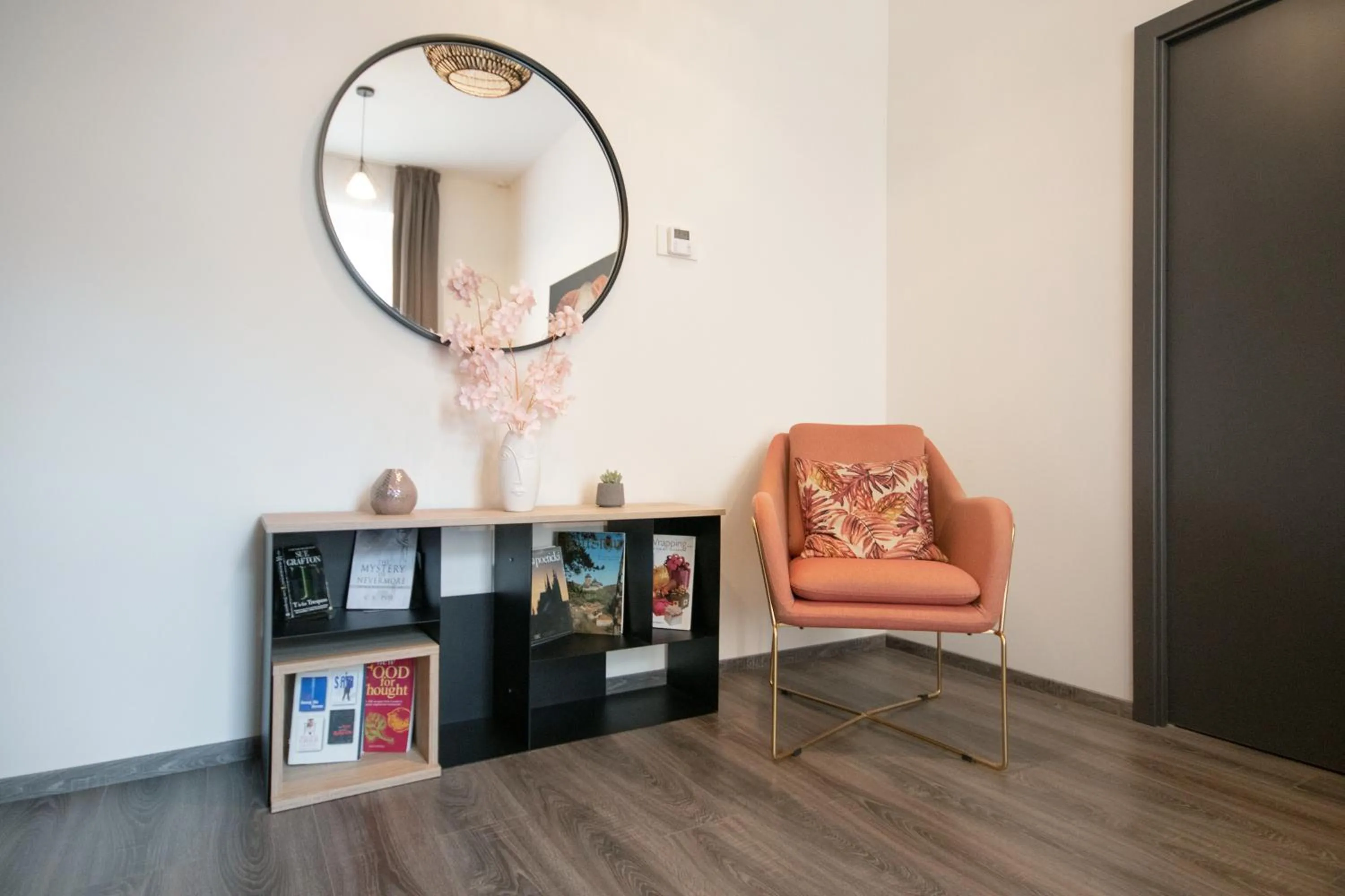 Seating area in CORU House