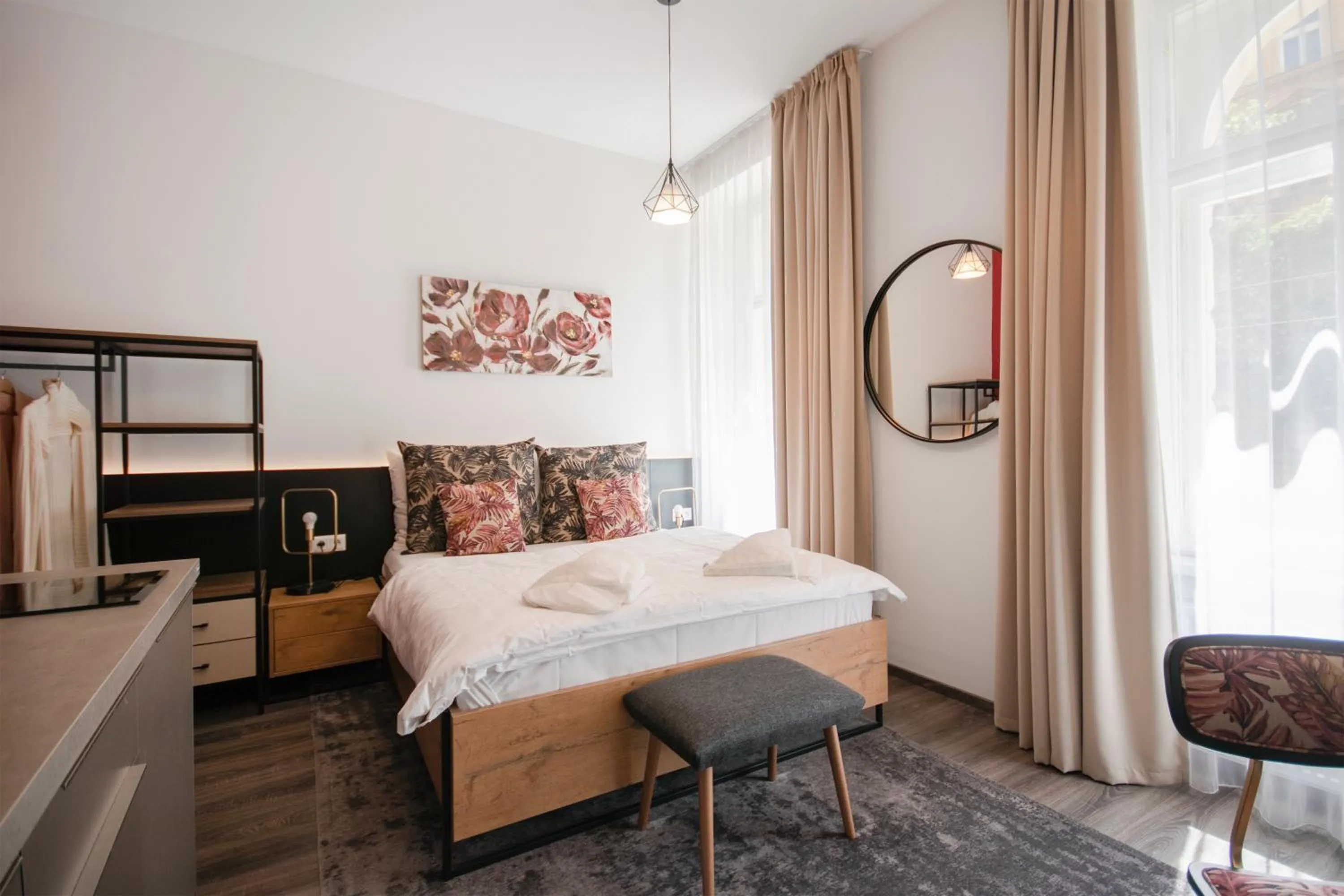 Bedroom, Bed in CORU House