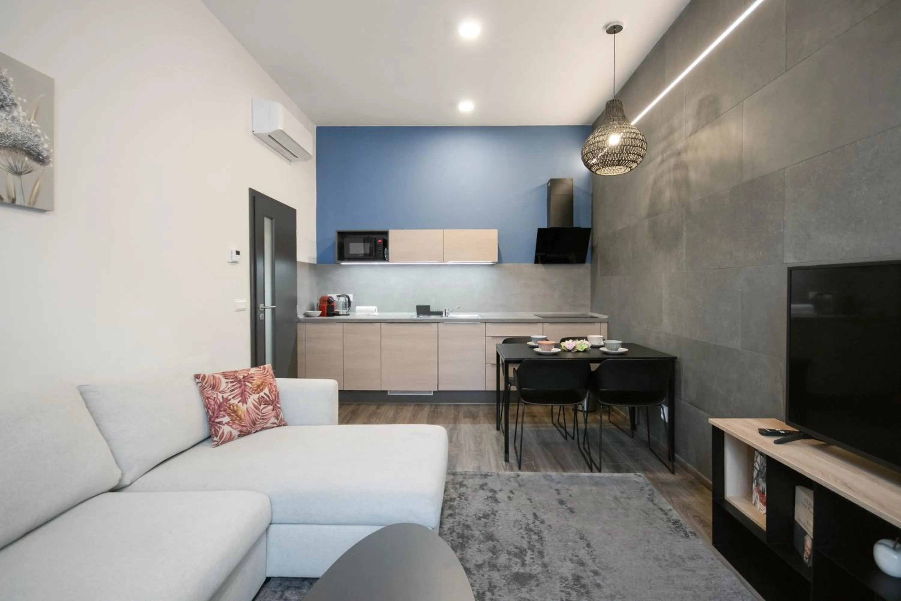 Living room in CORU House