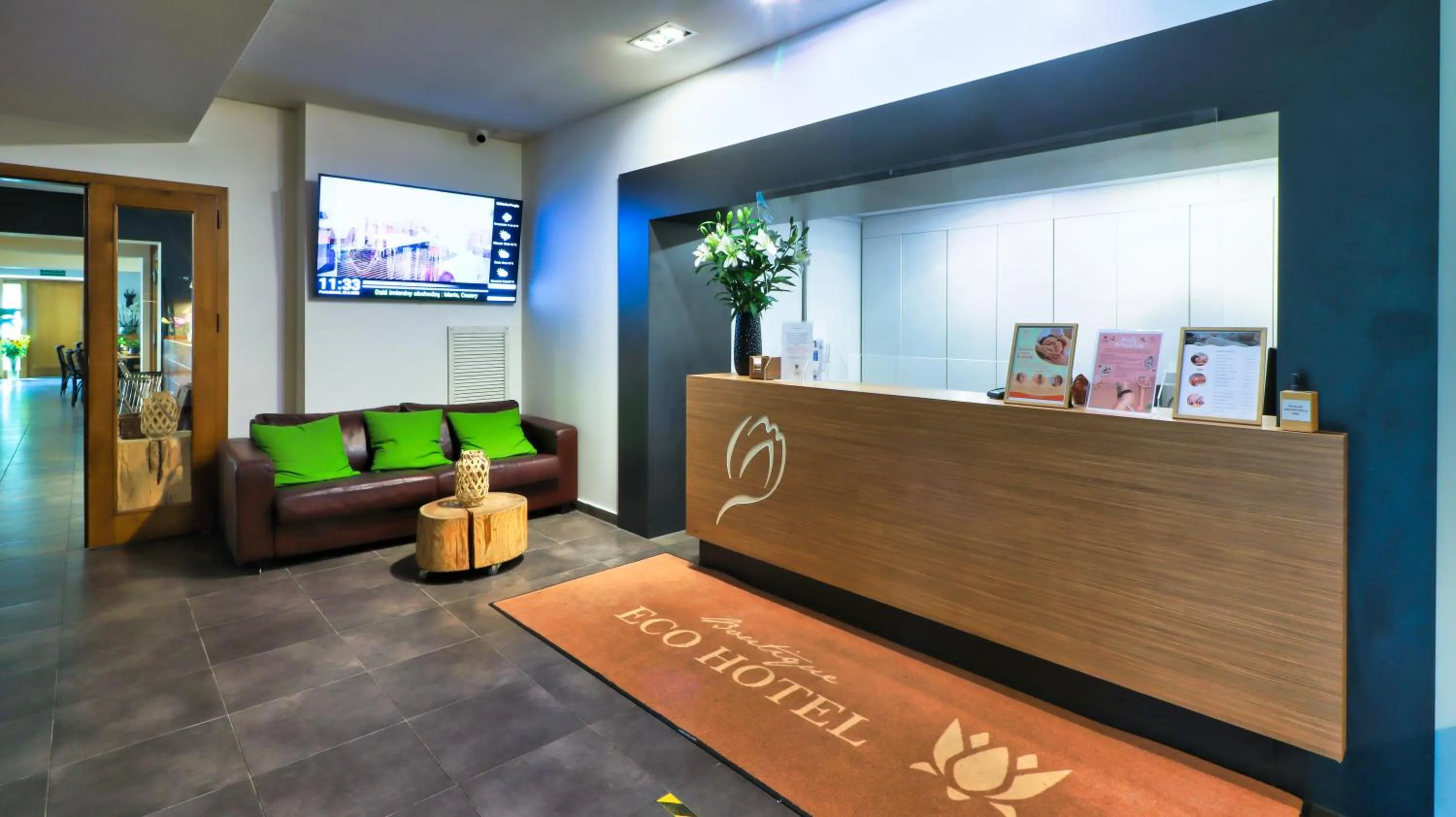 Lobby or reception in Boutique Eco Hotel Sasanka