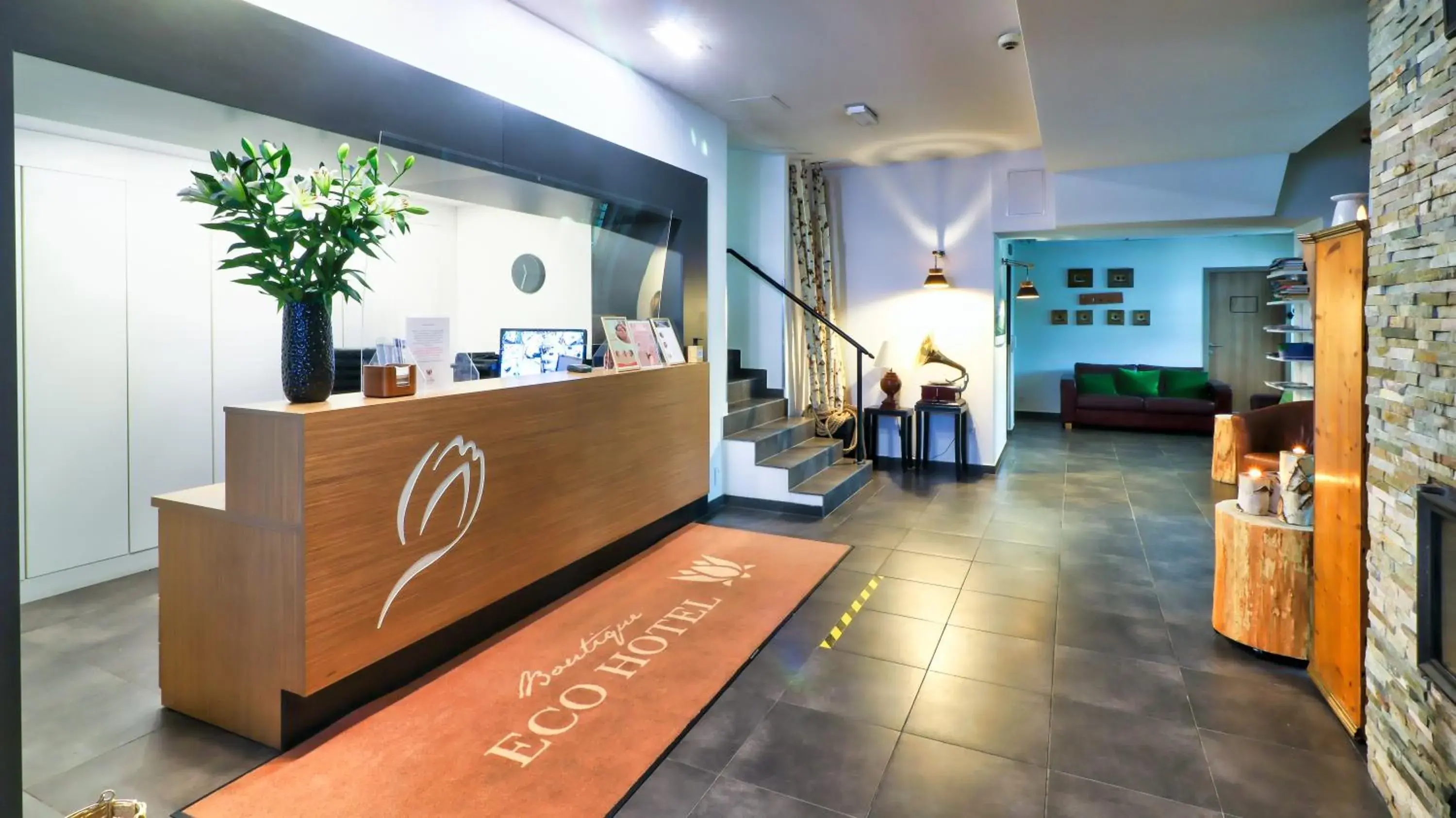 Lobby or reception in Boutique Eco Hotel Sasanka Lobby or reception in Boutique Eco Hotel Sasanka