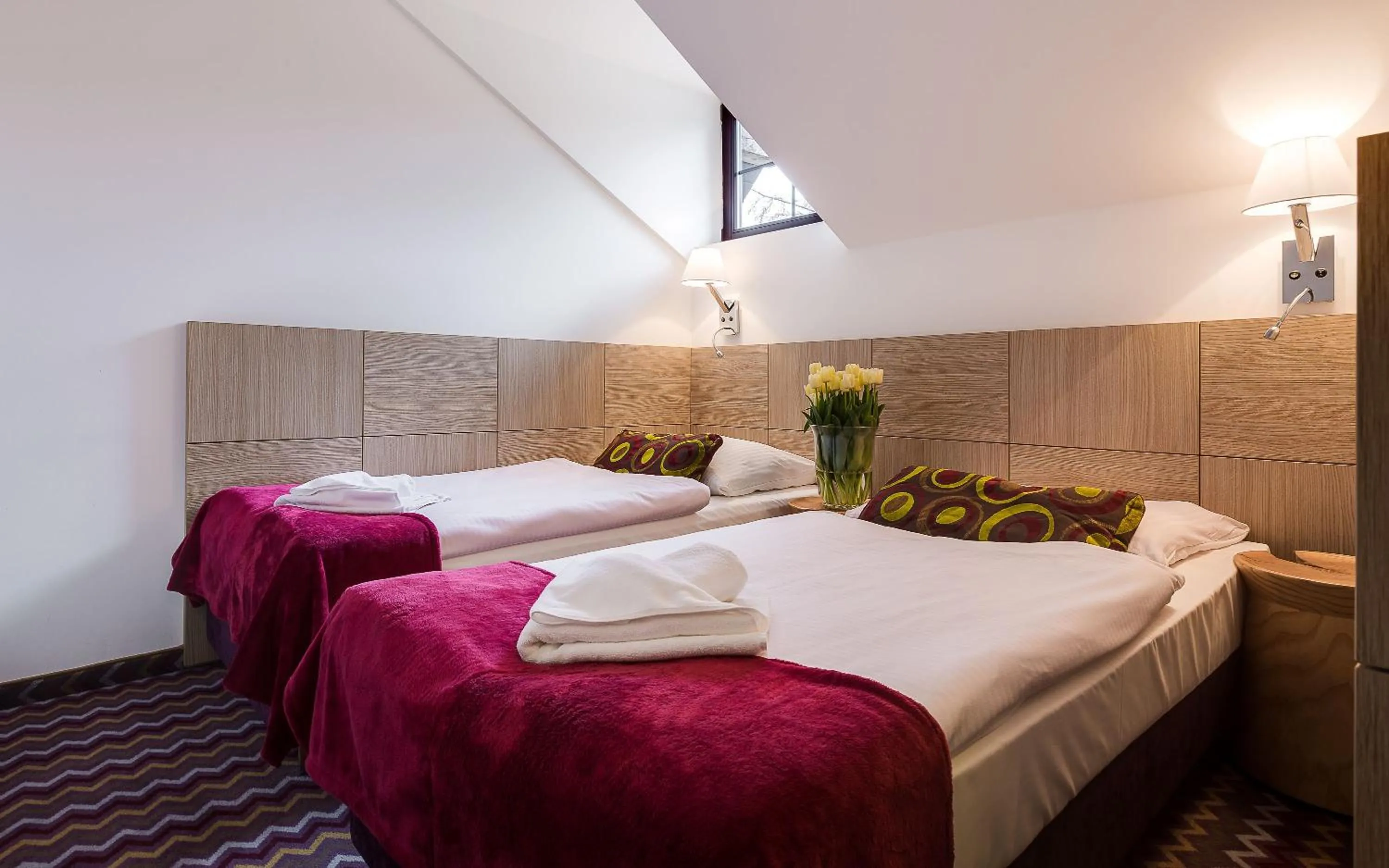 Bed in Boutique Eco Hotel Sasanka