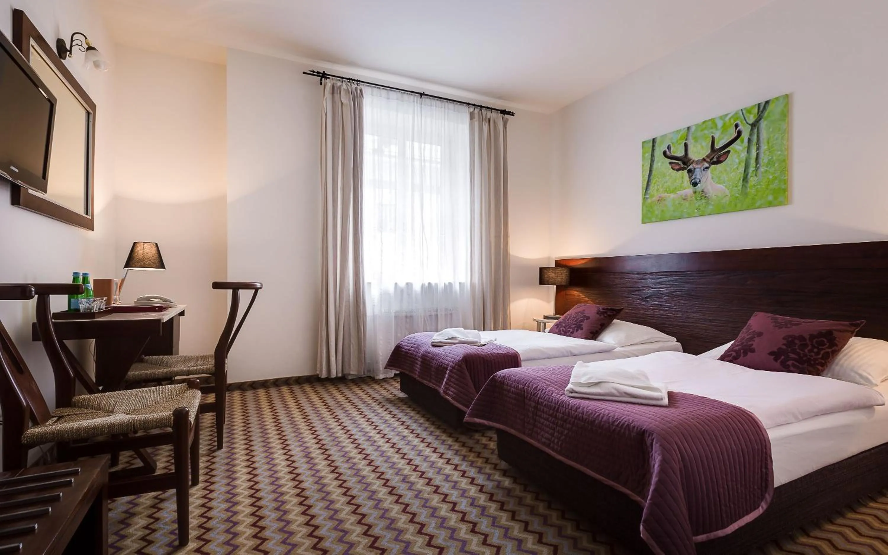 Bed in Boutique Eco Hotel Sasanka