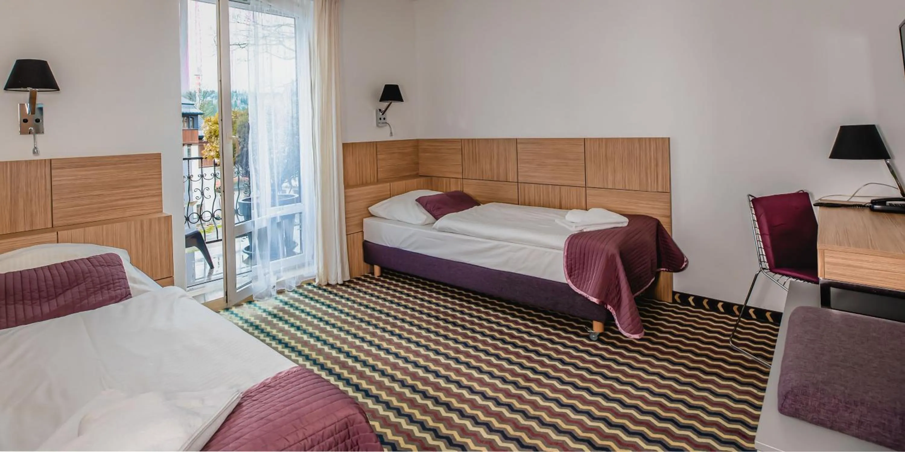 Bed in Boutique Eco Hotel Sasanka