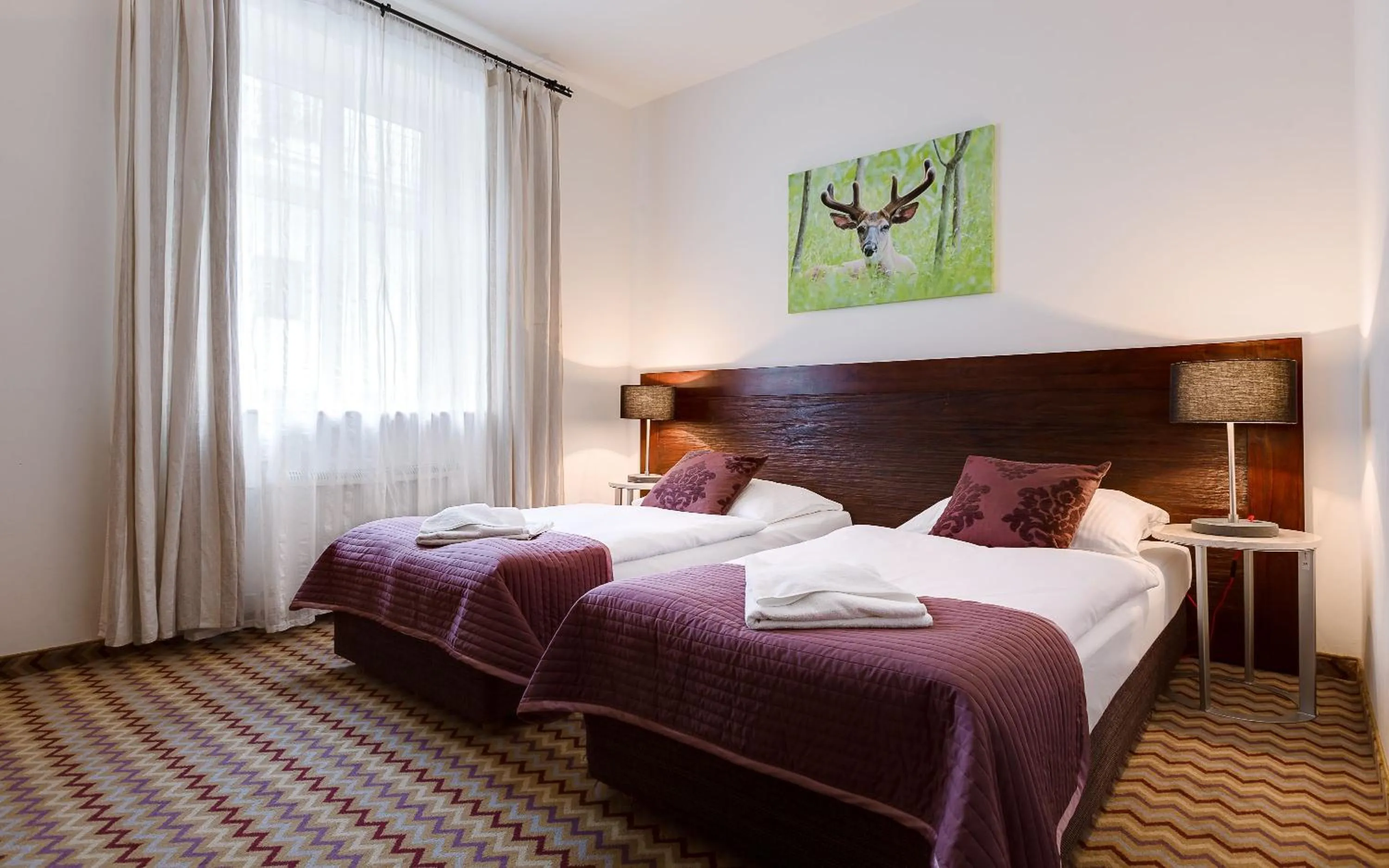 Bed in Boutique Eco Hotel Sasanka