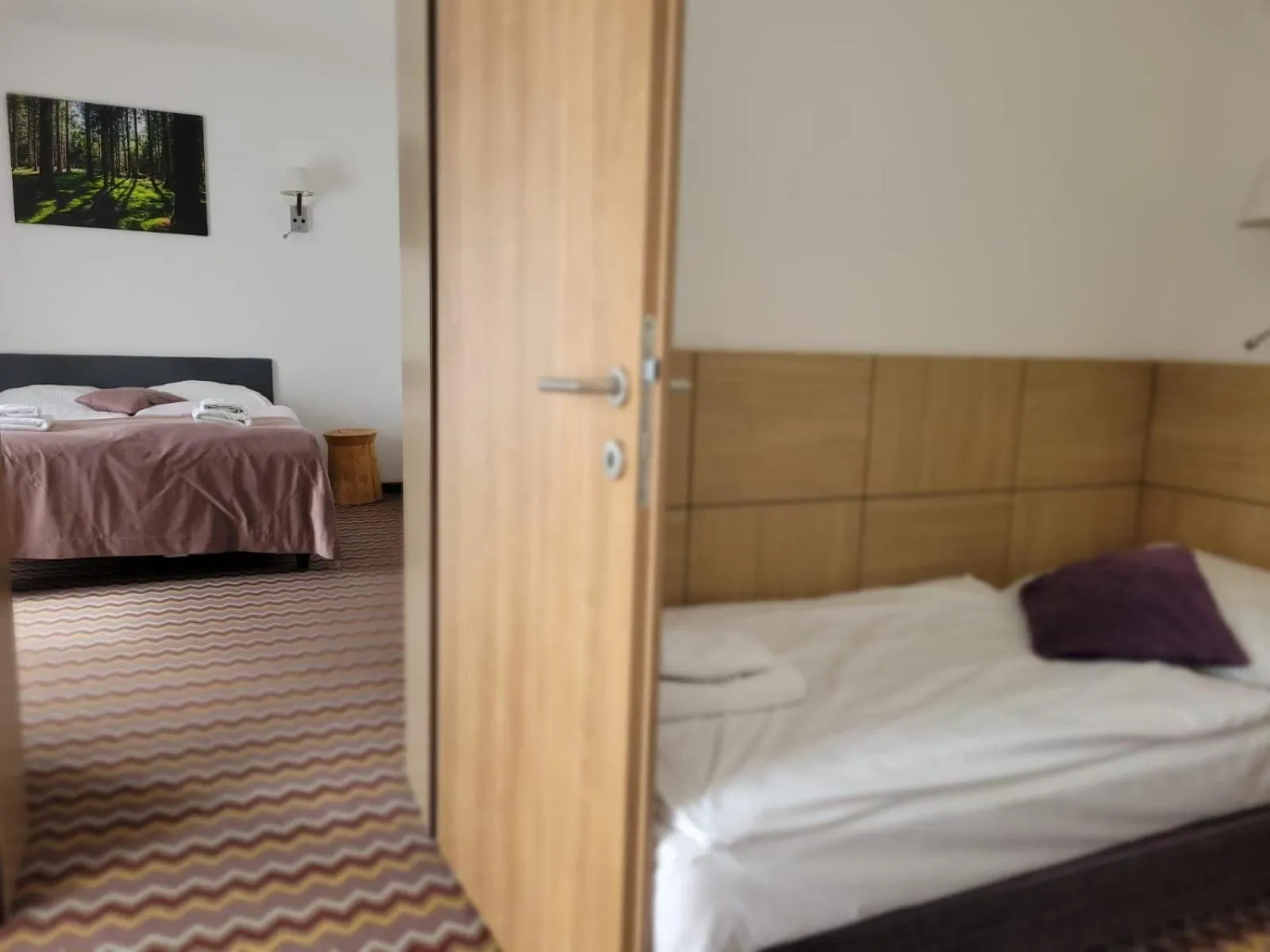 Bed in Boutique Eco Hotel Sasanka