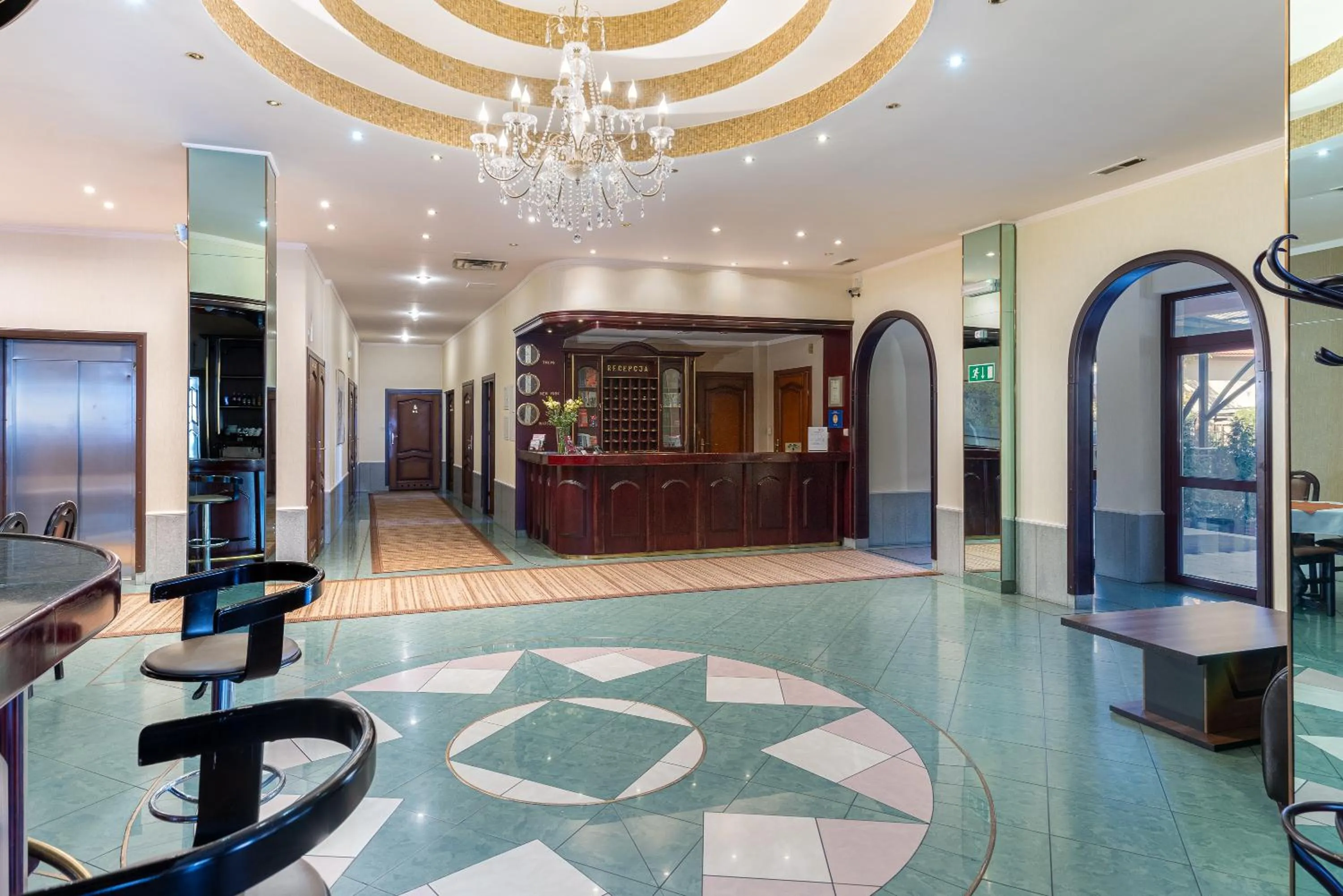 Lobby or reception in Hotel Ruczaj