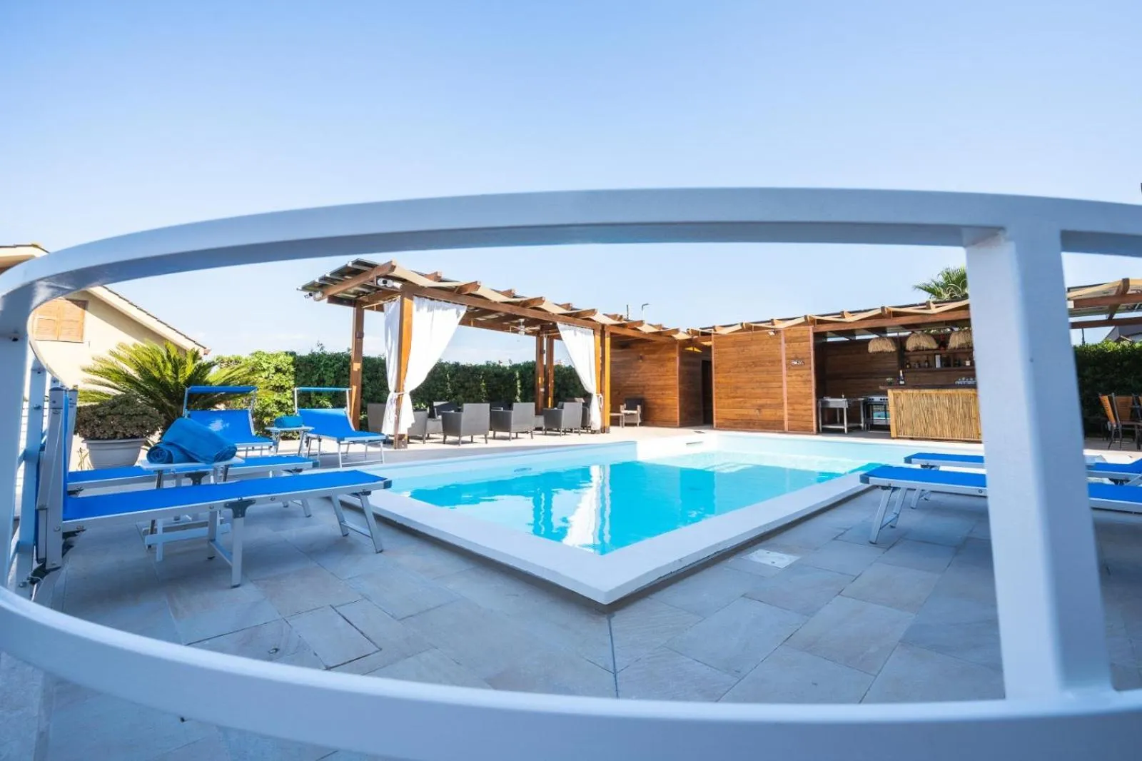 Swimming pool in Stampeggioni Appartamenti