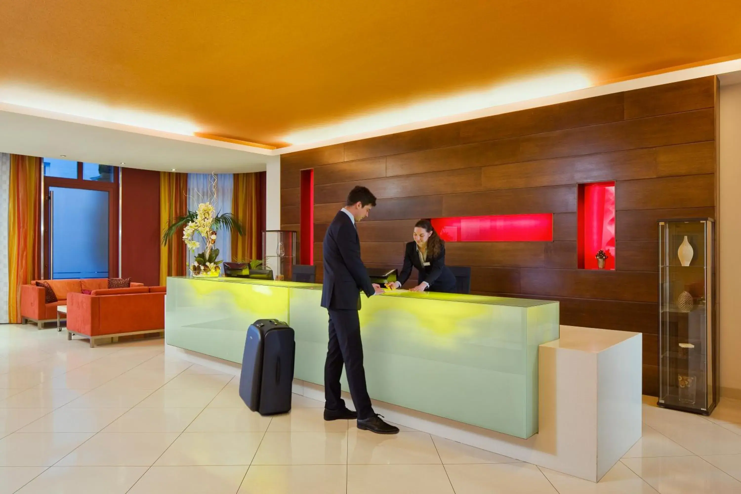 Lobby or reception in Mamaison Residence Diana Lobby or reception in Mamaison Residence Diana