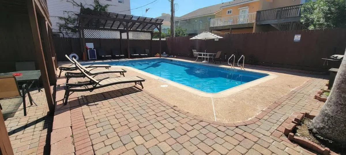 Swimming pool in Campeche Triplex Unit A