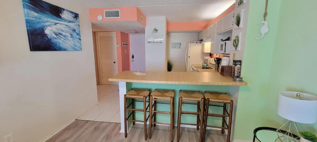 Dining area in Gulfview II #408