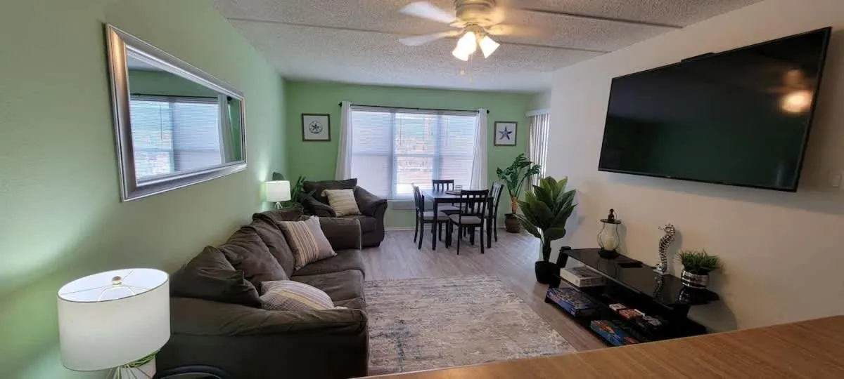 Living room in Gulfview II #408