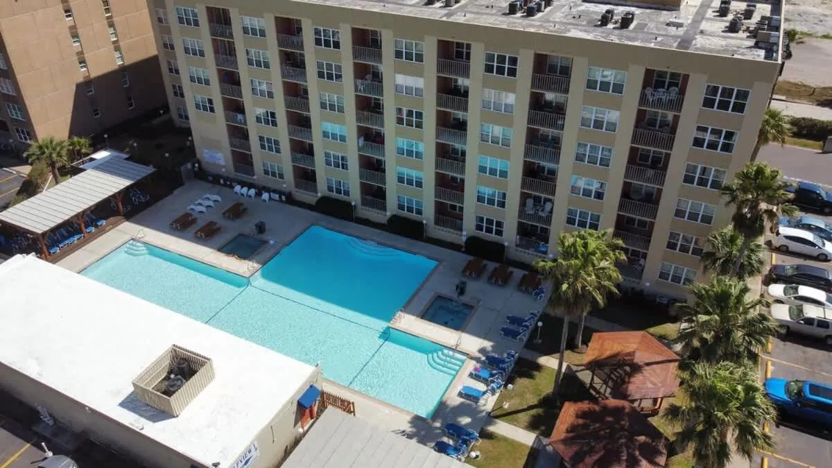 Swimming pool in Gulfview II #604