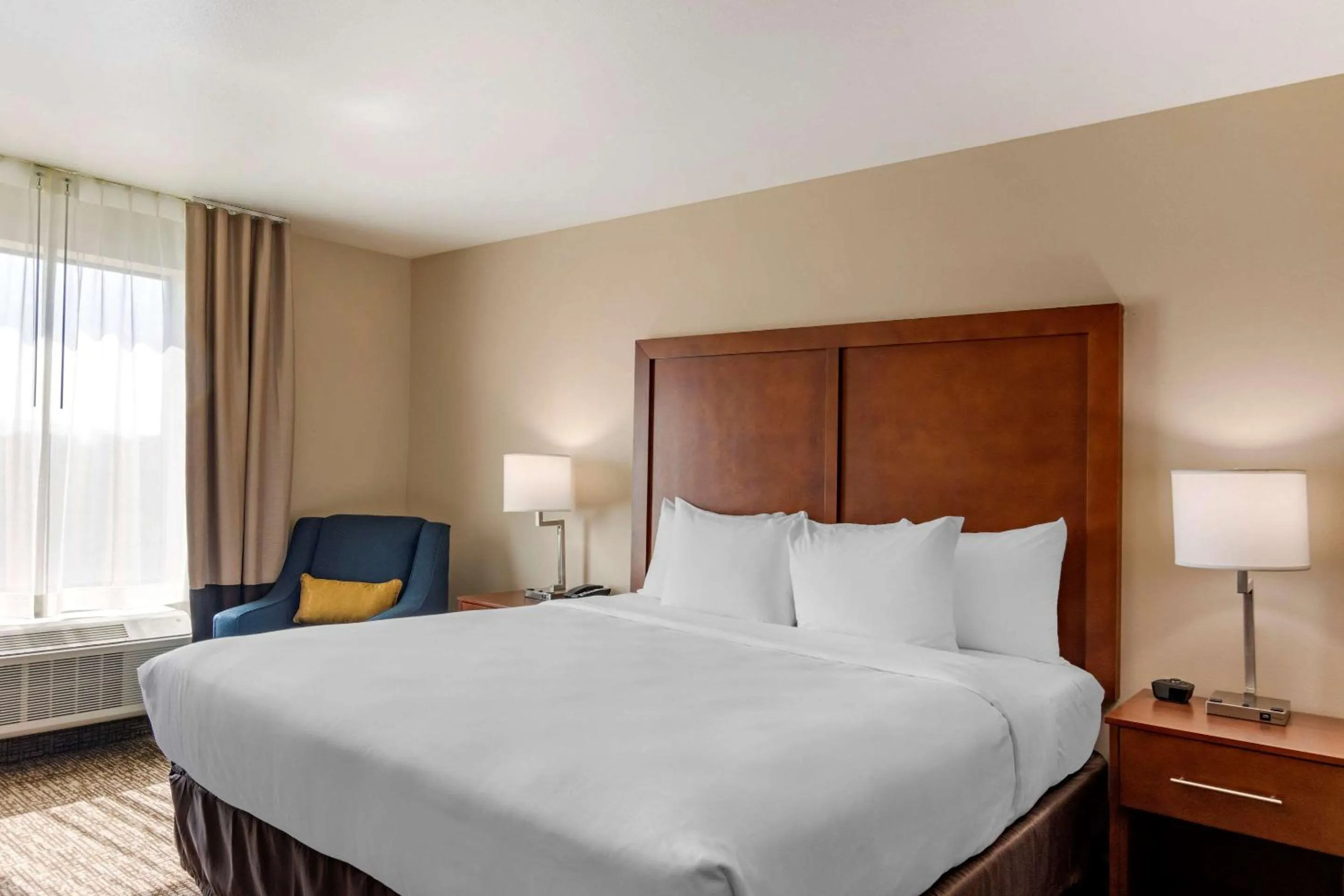 Bedroom, Bed in Comfort Inn & Suites Charlottesville Hollymead Town Center