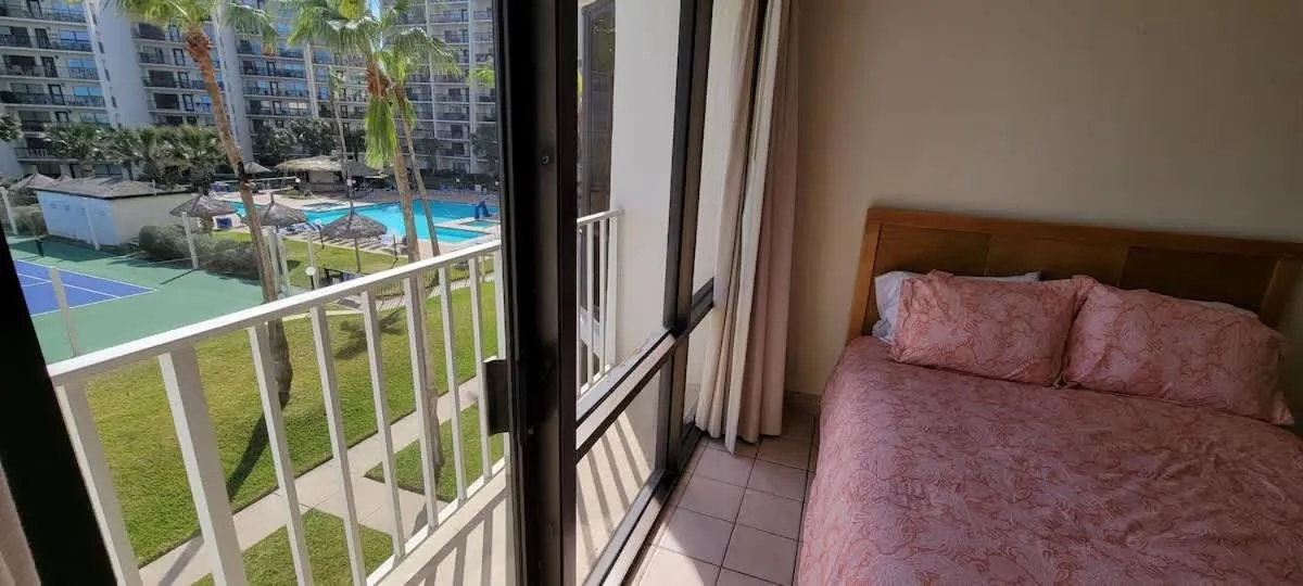 Balcony/Terrace, Bed in Saida Royale 9039