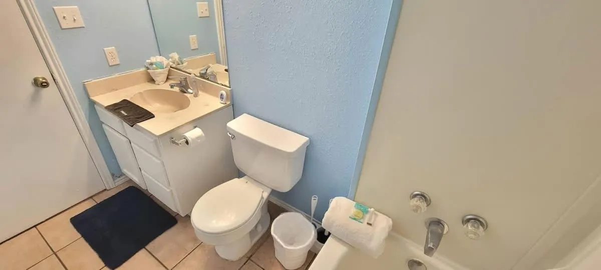 Bathroom in Sparky's Pool House