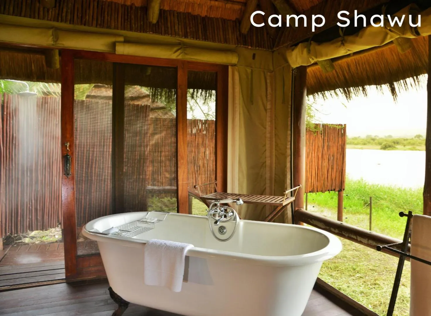 Bathroom in Shishangeni Lodge In Kruger National Park