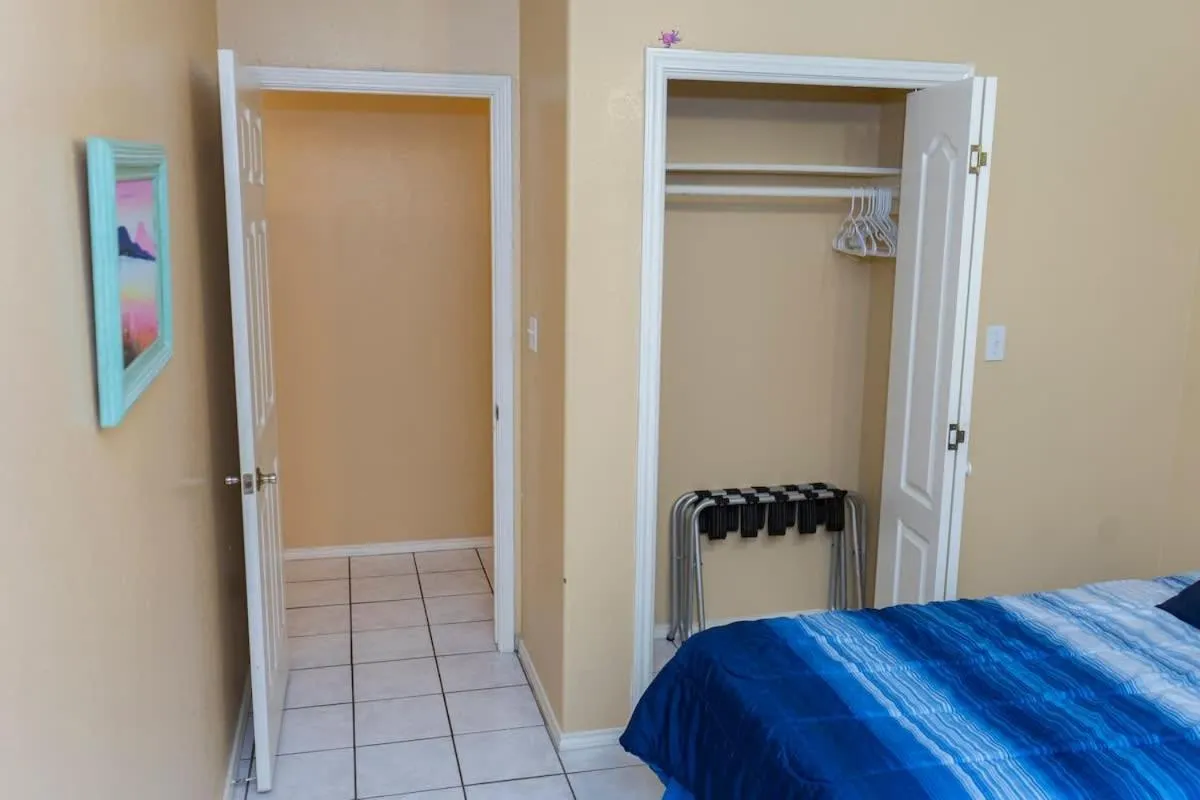 Bed in Blue Siren House