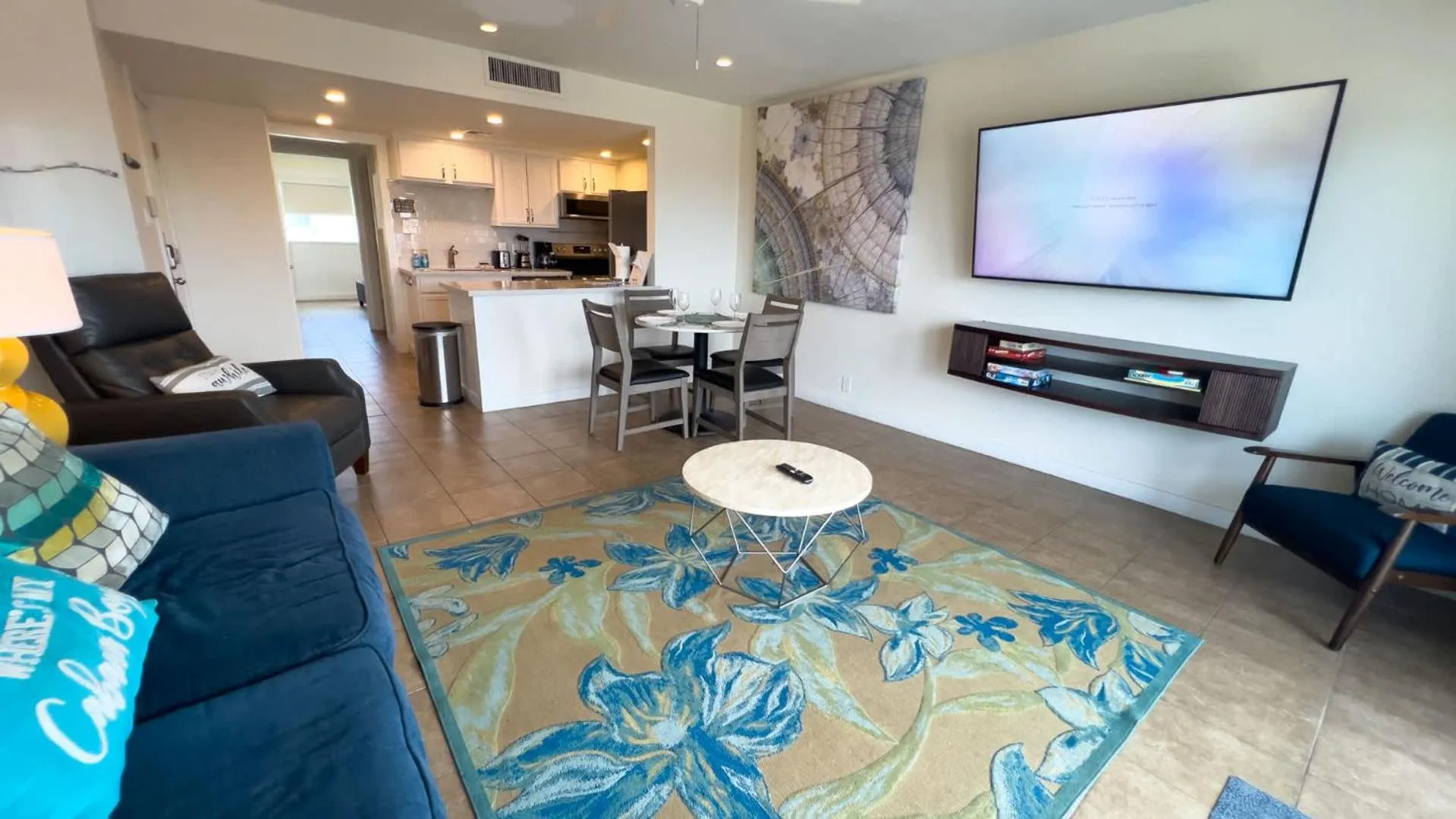 Living room in La Internacional 313