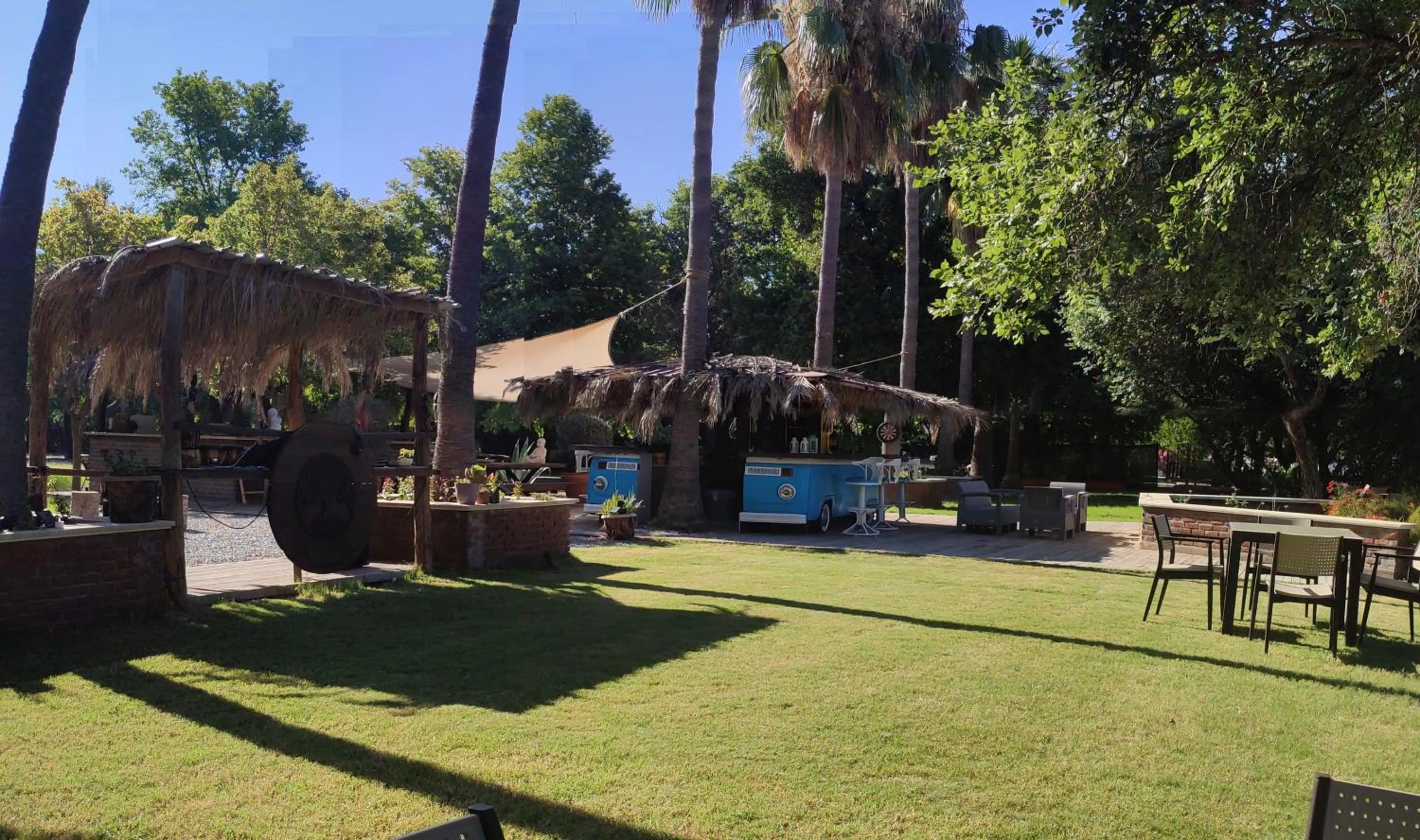 Garden in Gaia Koru Bungalows