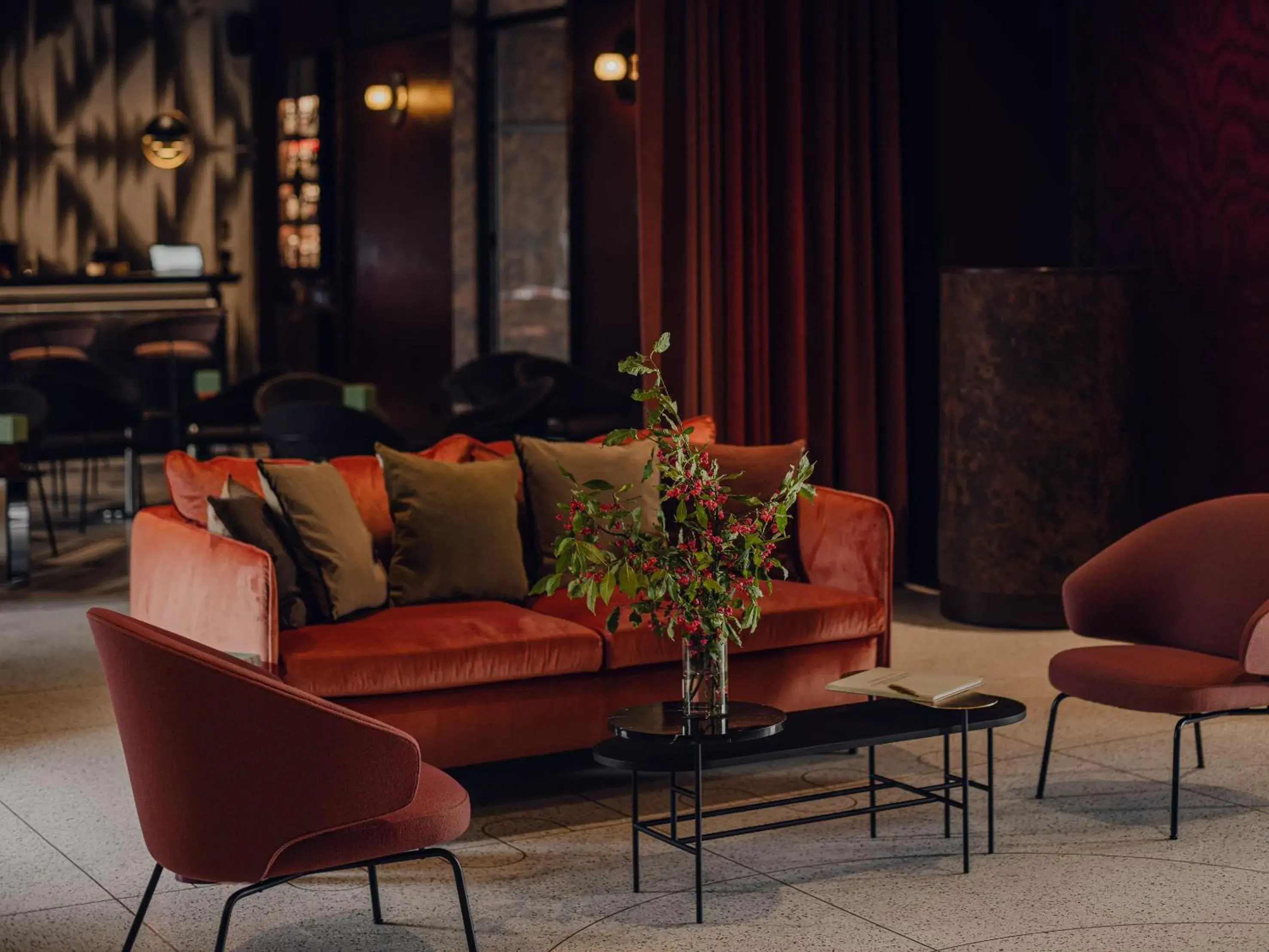 Lobby or reception in Flaner Hotel, WorldHotels Crafted Lobby or reception in Flaner Hotel, WorldHotels Crafted