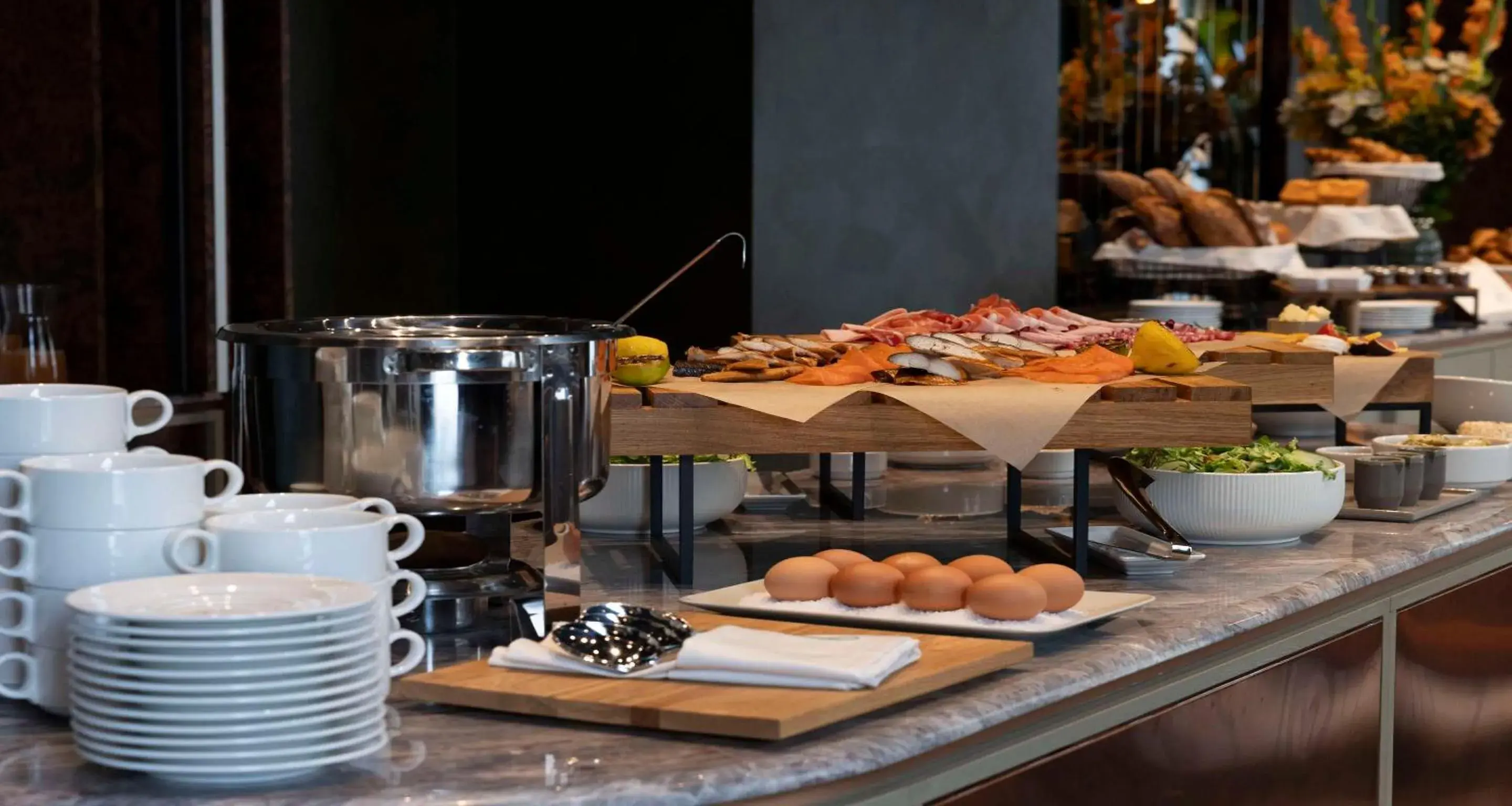 Breakfast in Flaner Hotel, WorldHotels Crafted Breakfast in Flaner Hotel, WorldHotels Crafted