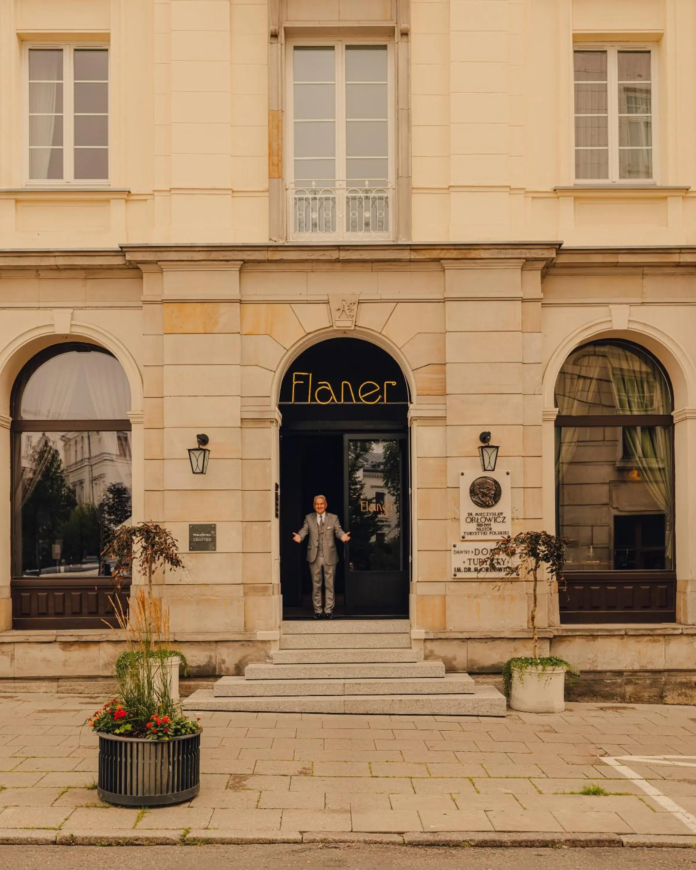 Facade/entrance in Flaner Hotel, WorldHotels Crafted Facade/entrance in Flaner Hotel, WorldHotels Crafted