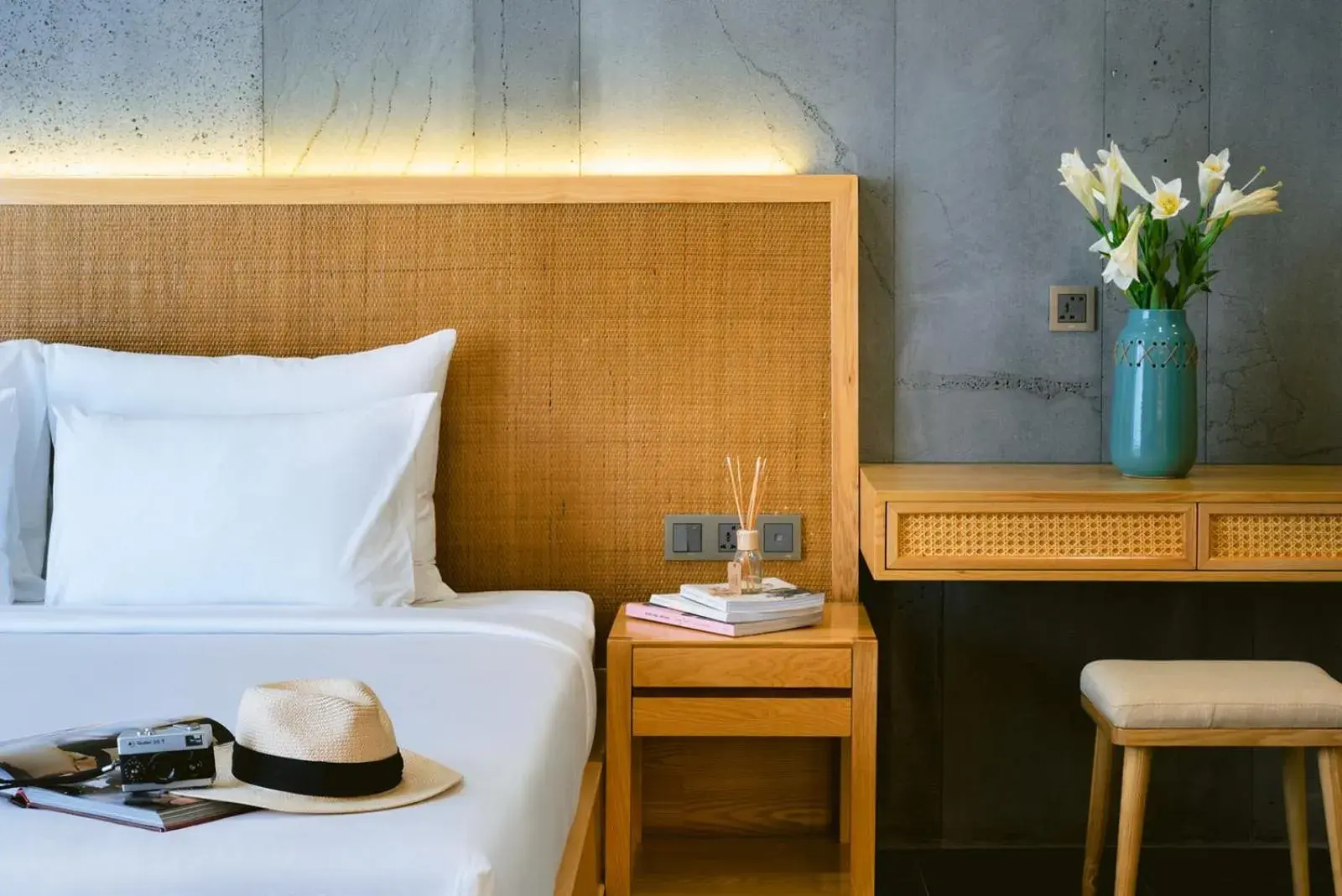 Bed in LIVIE Da Nang An Thuong Bed in LIVIE Da Nang An Thuong