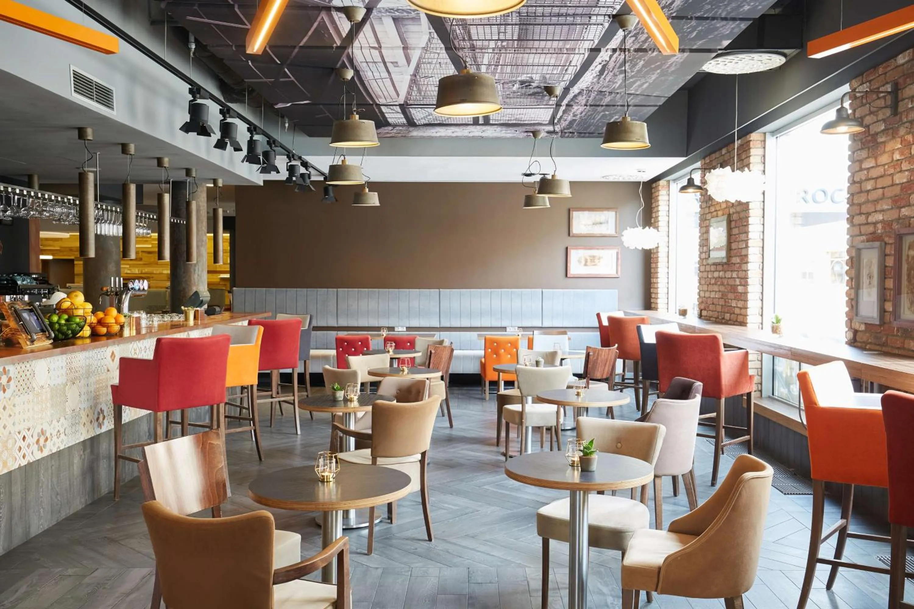 Lounge or bar in Scandic Wrocław