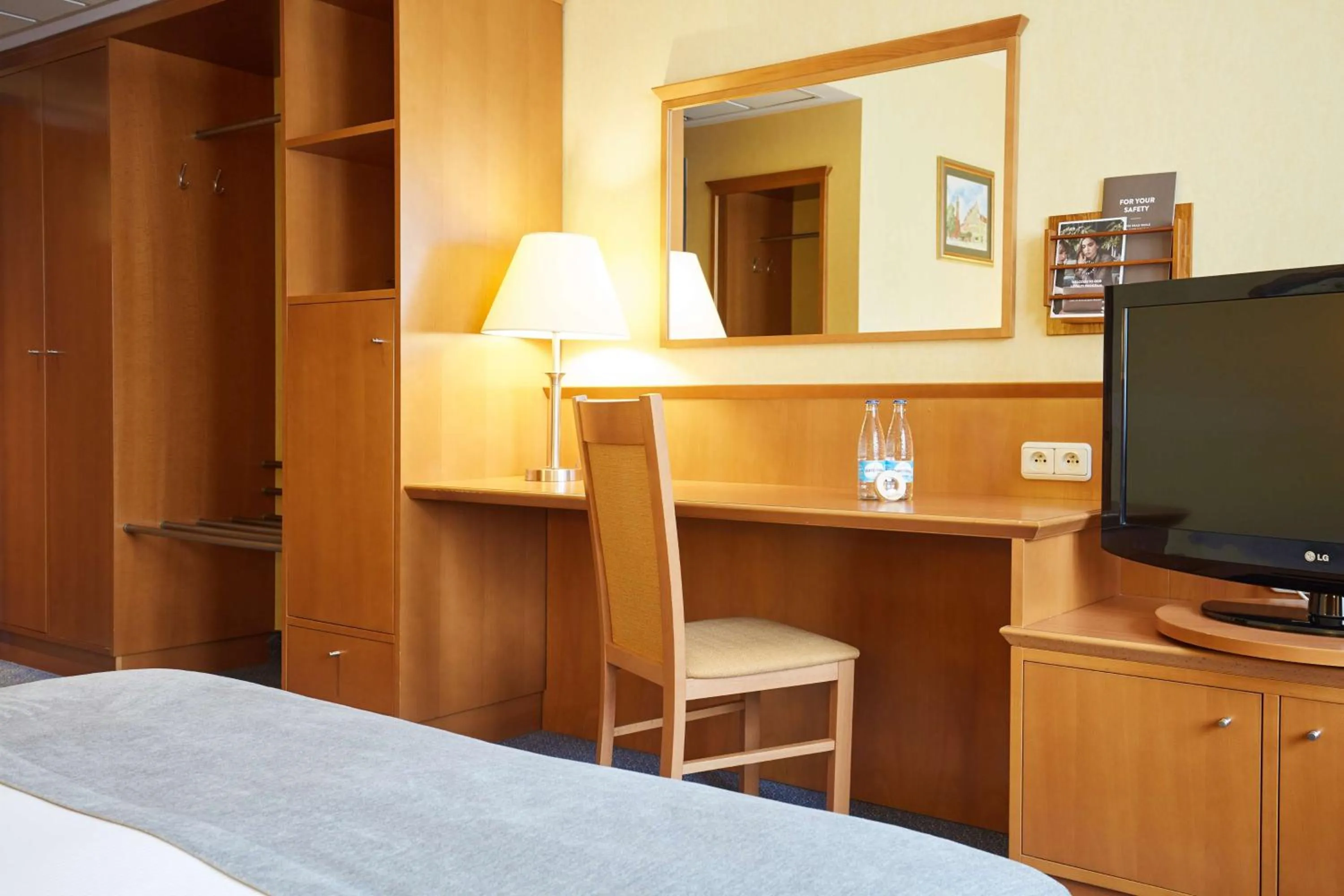 Decorative detail, Bed in Scandic Wrocław