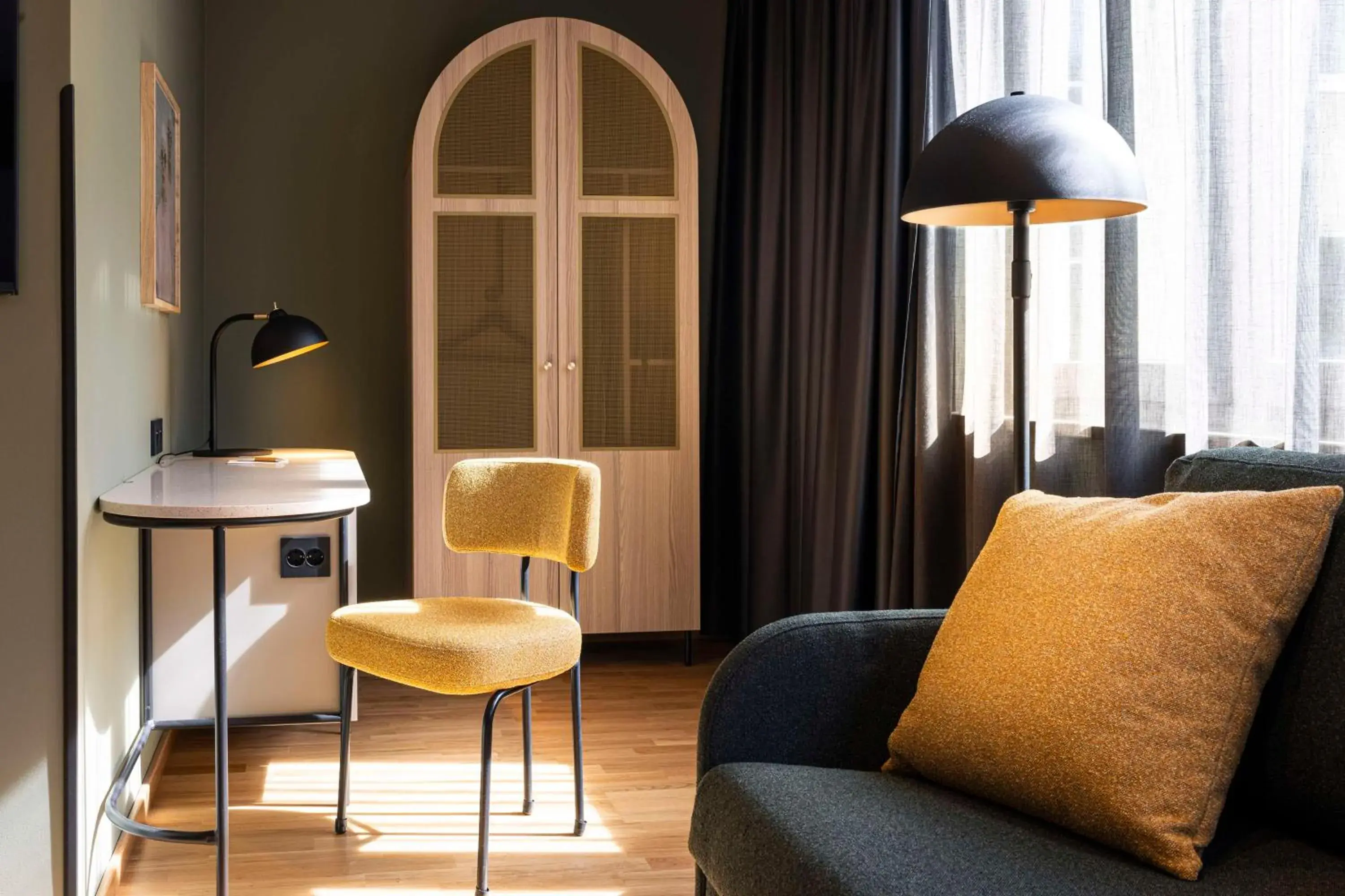 Bedroom in Scandic Wrocław Bedroom in Scandic Wrocław