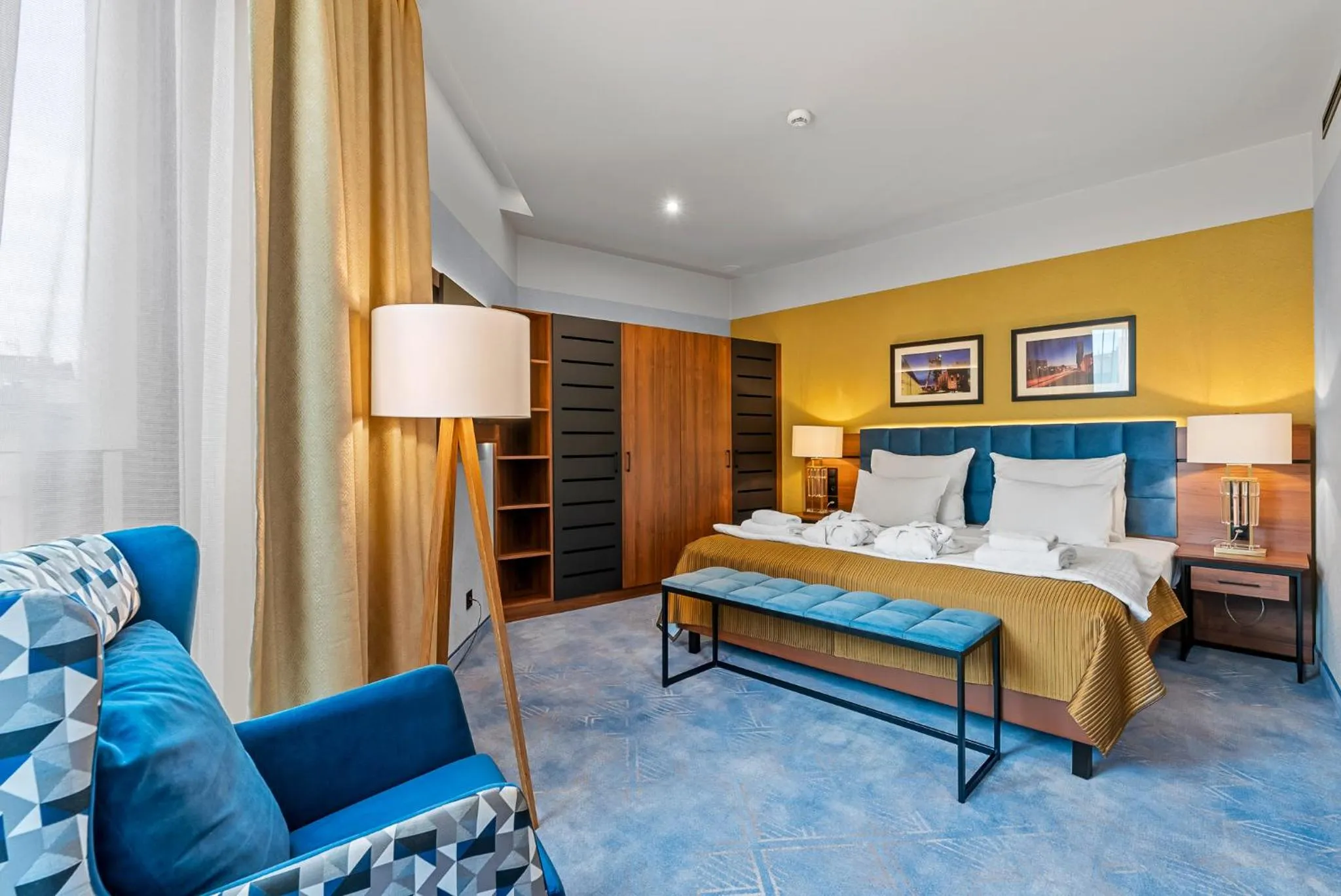 Bed in Hotel Diament Plaza Katowice