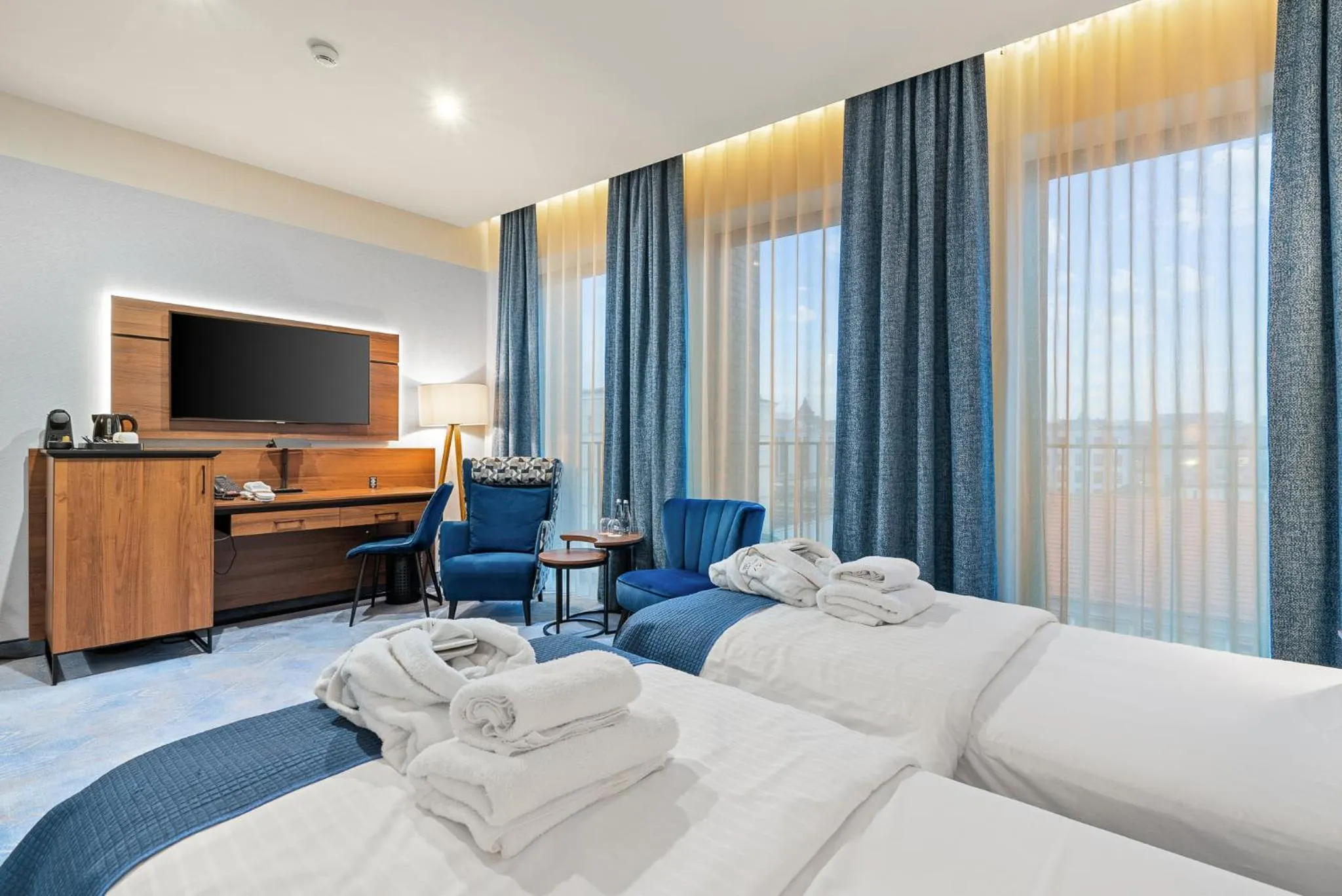 Bed in Hotel Diament Plaza Katowice