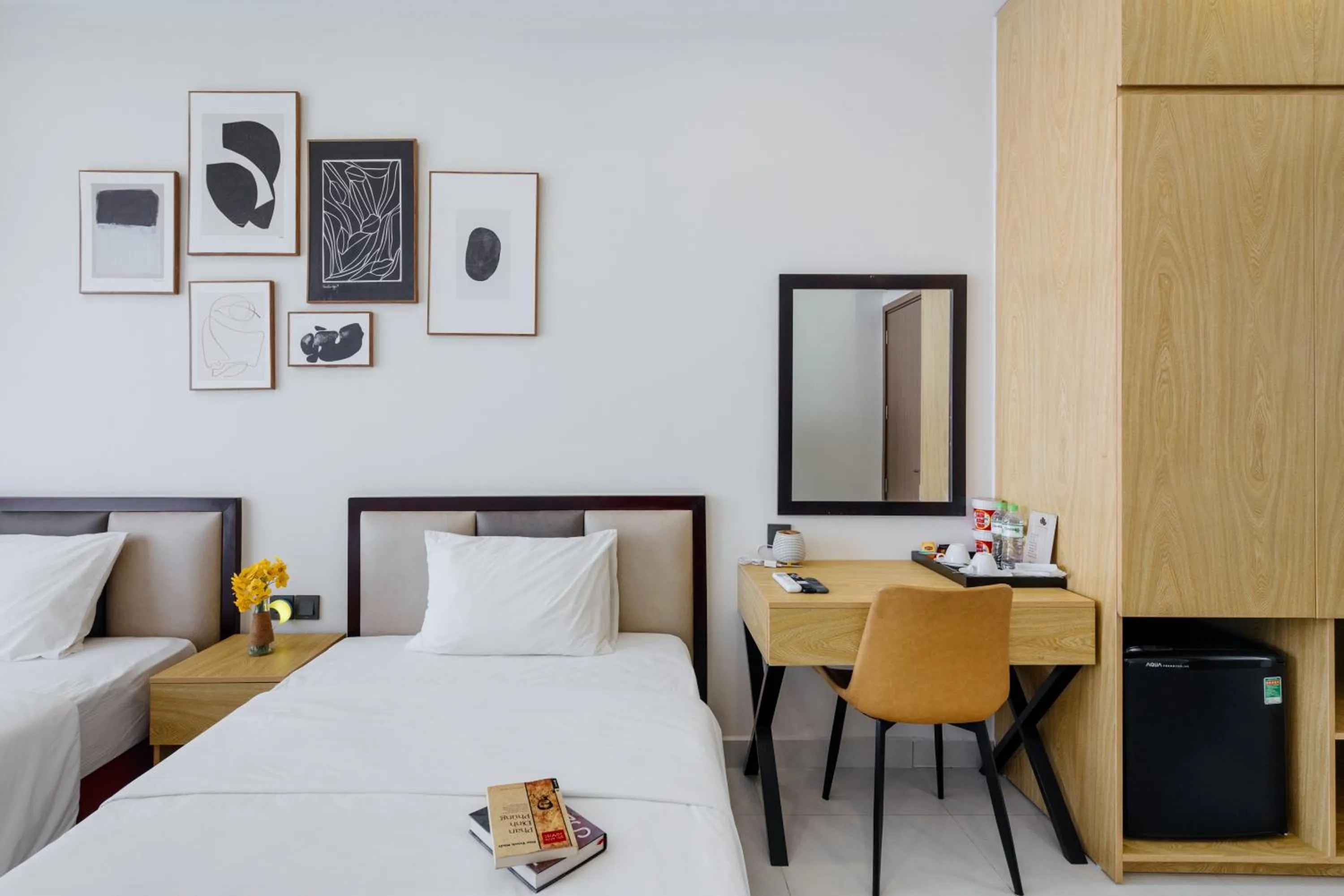 Bed in Lalisa Hotel Grand World Phu Quoc