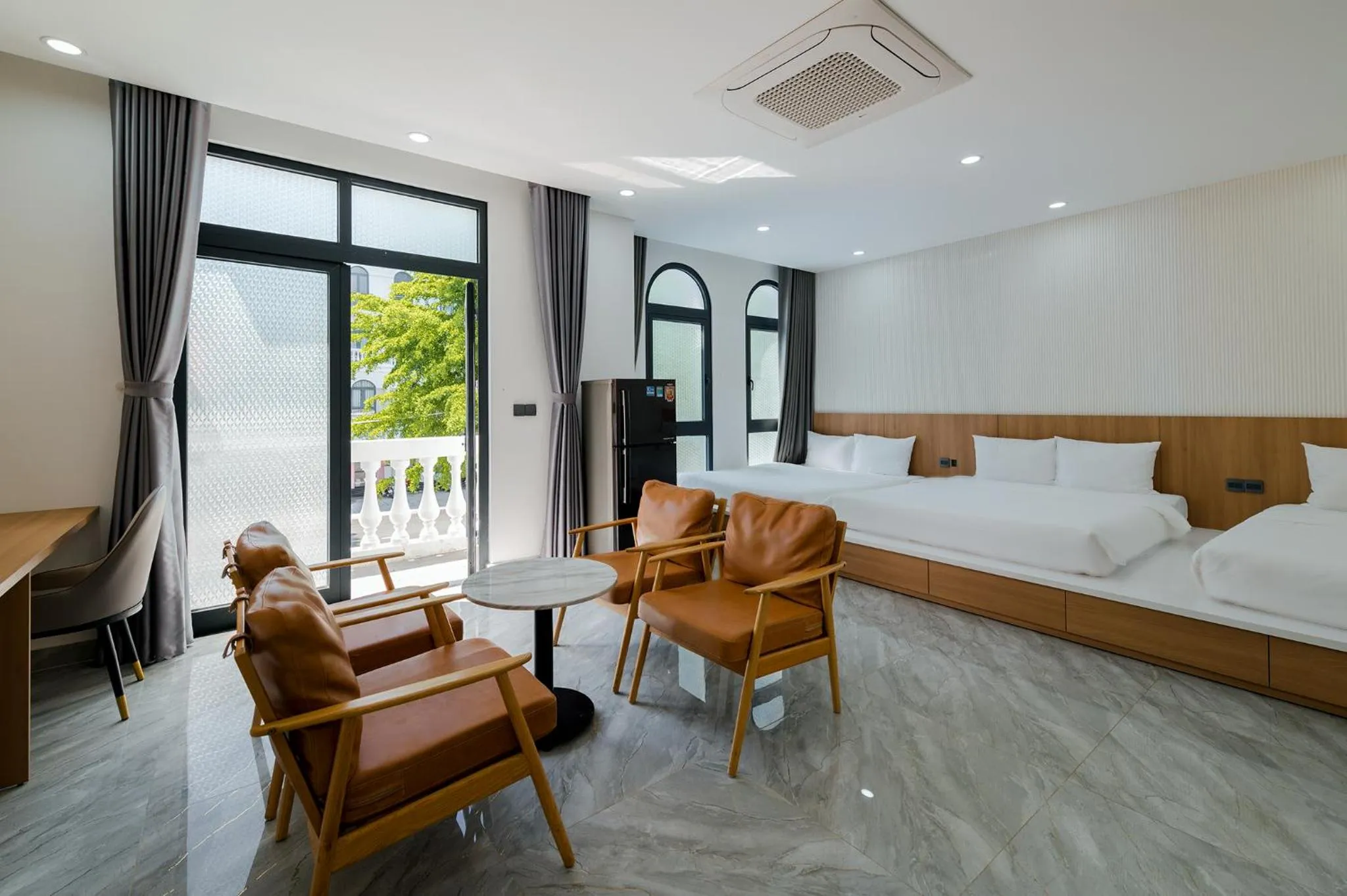 Bed in Lalisa Hotel Grand World Phu Quoc